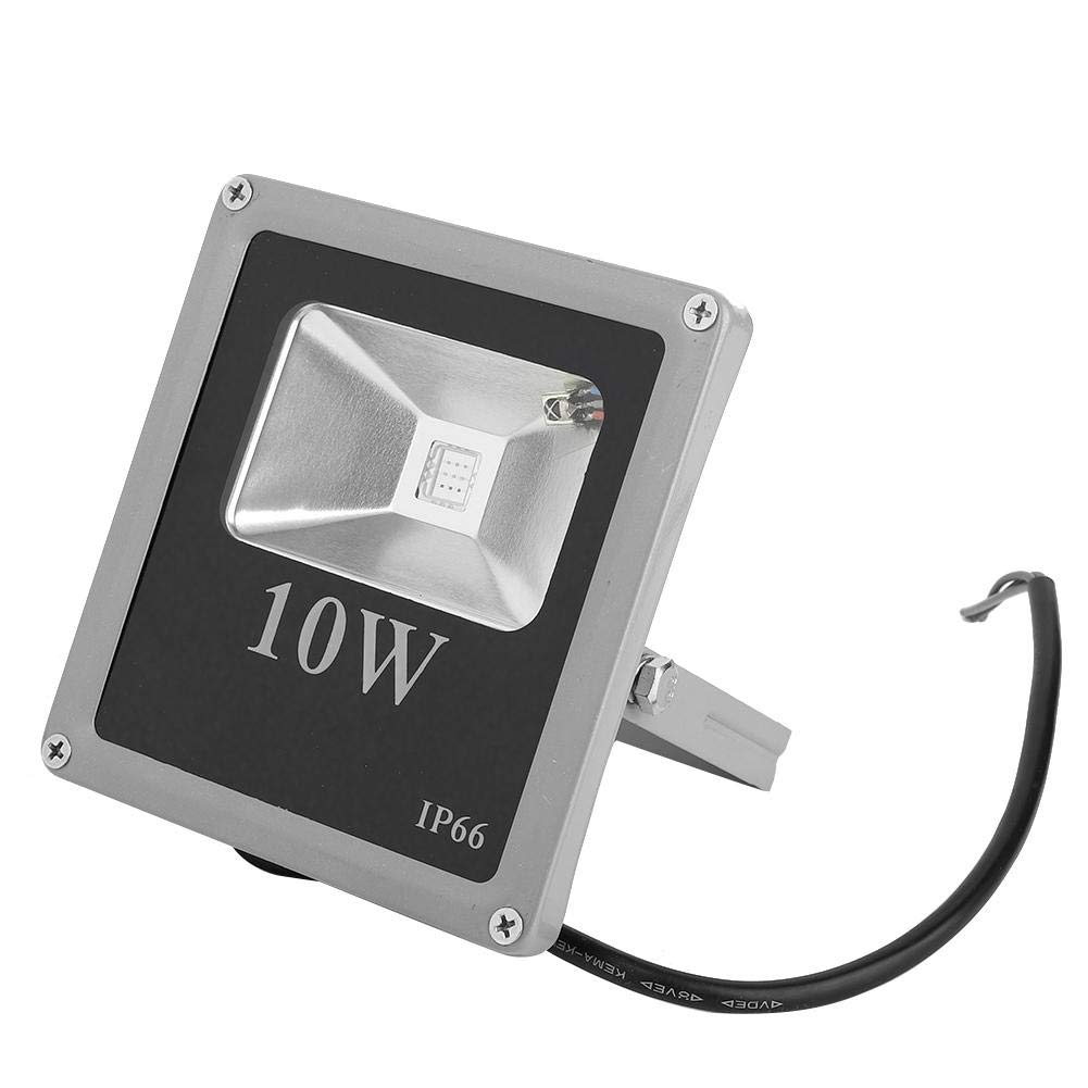 10W LED Outdoor Flood Light - Waterproof, Energy-Saving Gray Floodlight for Courtyard, Corridor, Garden & Security Lighting