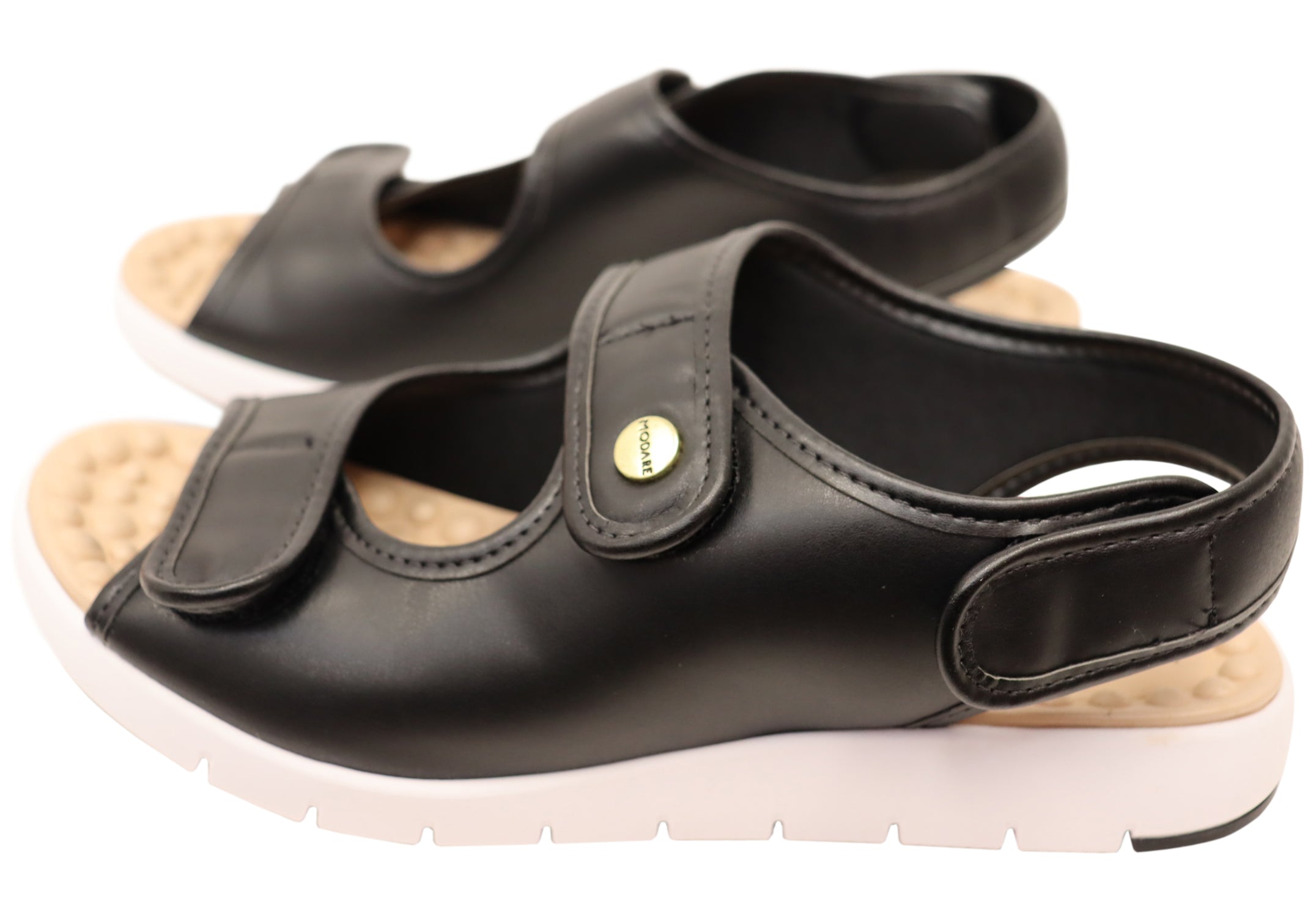 Modare Ultra Comfort Ninia Women's Comfort Sandals with Massage Balls - Breathable Summer Walking Shoes for Beach, Travel & Casual Wear