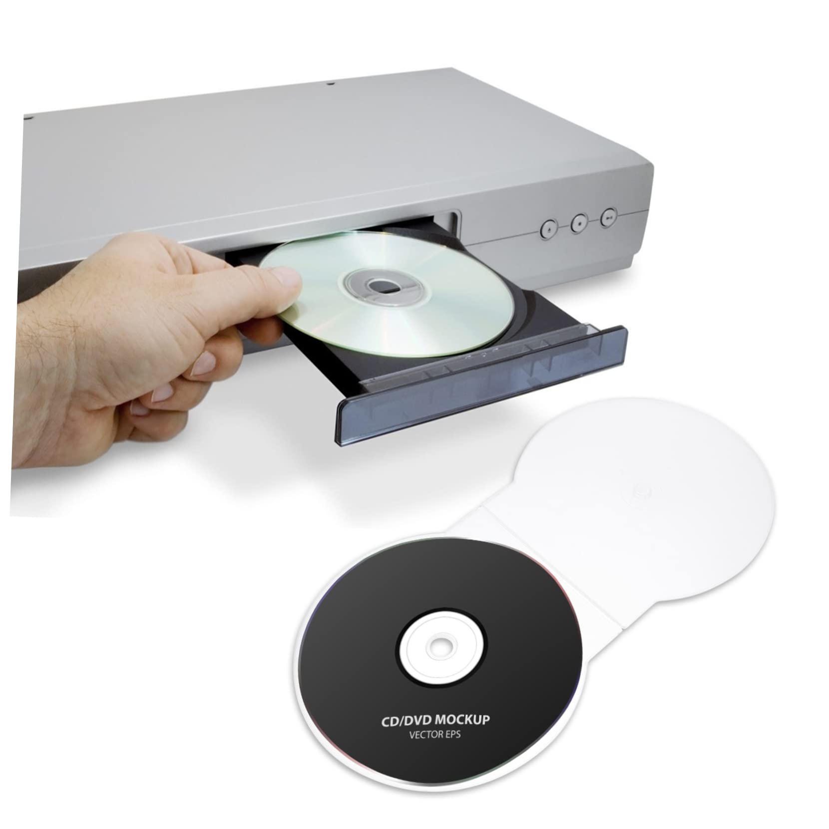 BESTonZON 15-Pack Clear Clamshell CD/DVD Cases - Jewel Case Protector with Secure Snap Closure for Music, Movies & Data Discs | Perfect for Home Collections, Office Archives & Media Storage