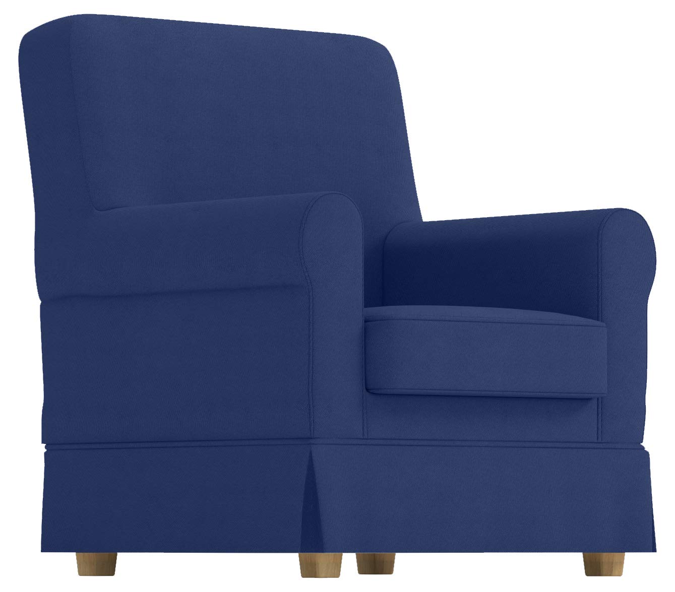 Custom IKEA Jennylund Armchair Slipcover Replacement - Blue Ektorp Jennylund Sofa Cover for IKEA Jennylund Chair | Perfect for Living Room, Bedroom, or Office Decor