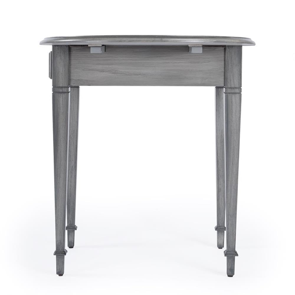 Butler Specialty Glenview Pembroke Table - Powder Gray Wood Finish - Perfect for Living Room, Bedroom, or Home Office Furniture