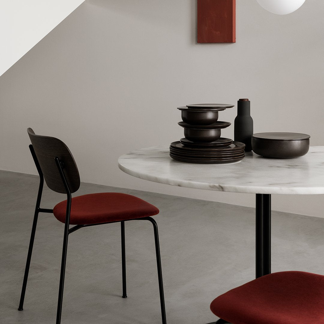 Stackable Upholstered Dining Chairs - Modern Comfort for Home, Office & Restaurant Use
