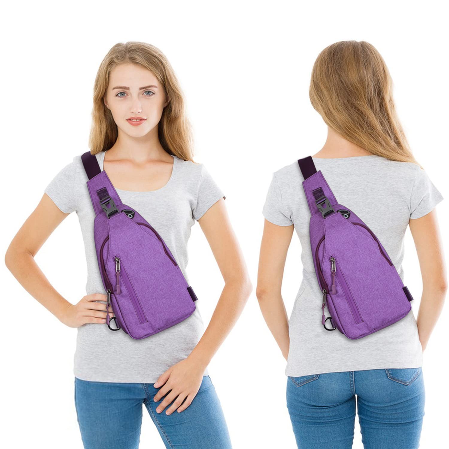 Trendy Anti-Theft Waterproof Crossbody Sling Bag for Women & Men - Perfect for Travel, Commuting & Outdoor Adventures