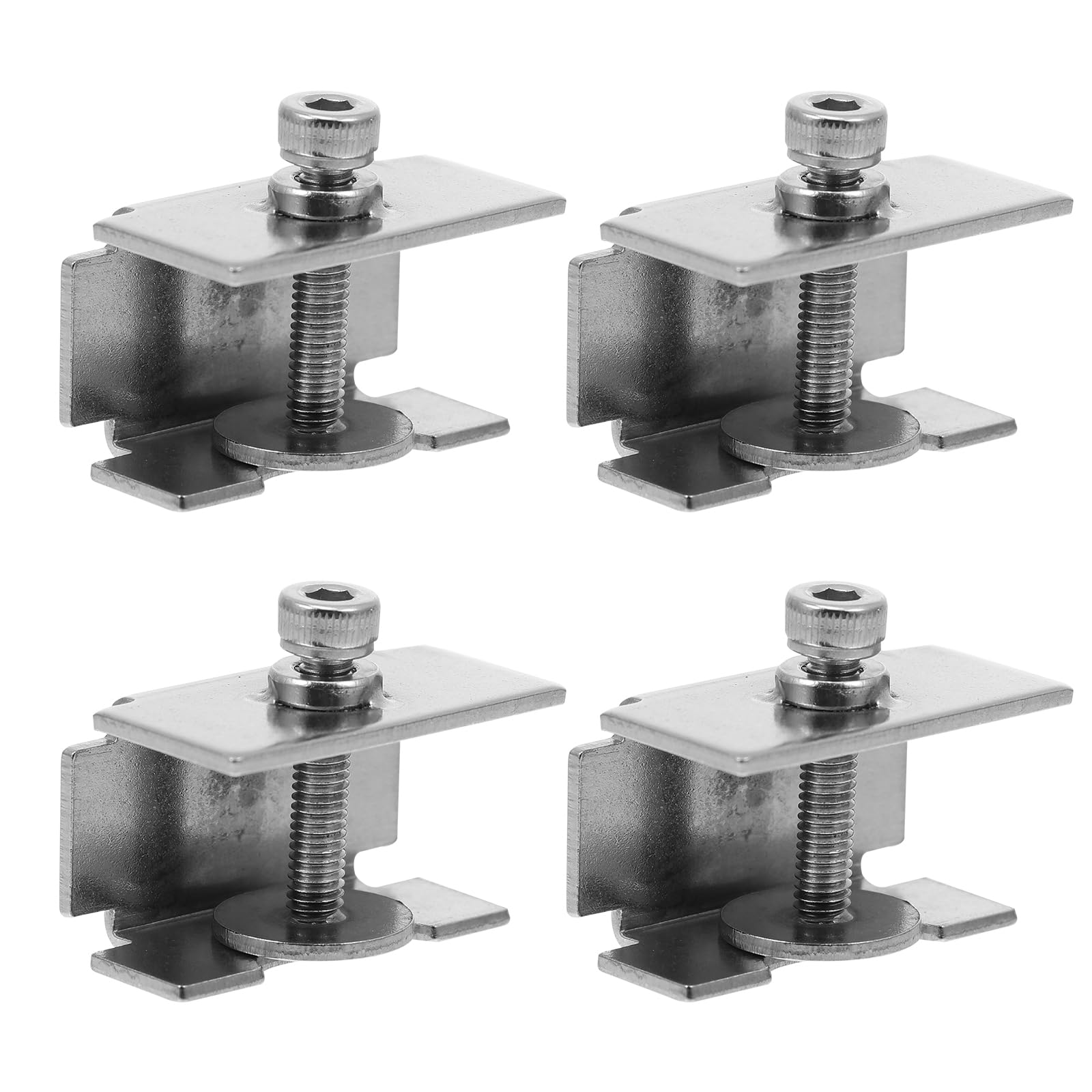 iplusmile 3D Printer Heat Bed Clips - 4pcs Adjustable Bed Clamps for Secure Fixation - Compatible with Most 3D Printers - Perfect for ABS/PLA Printing & DIY Projects