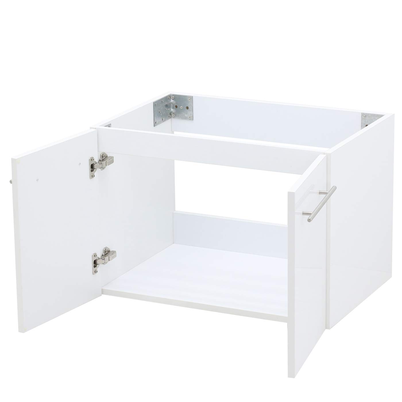 White Floating Vanity Set 36