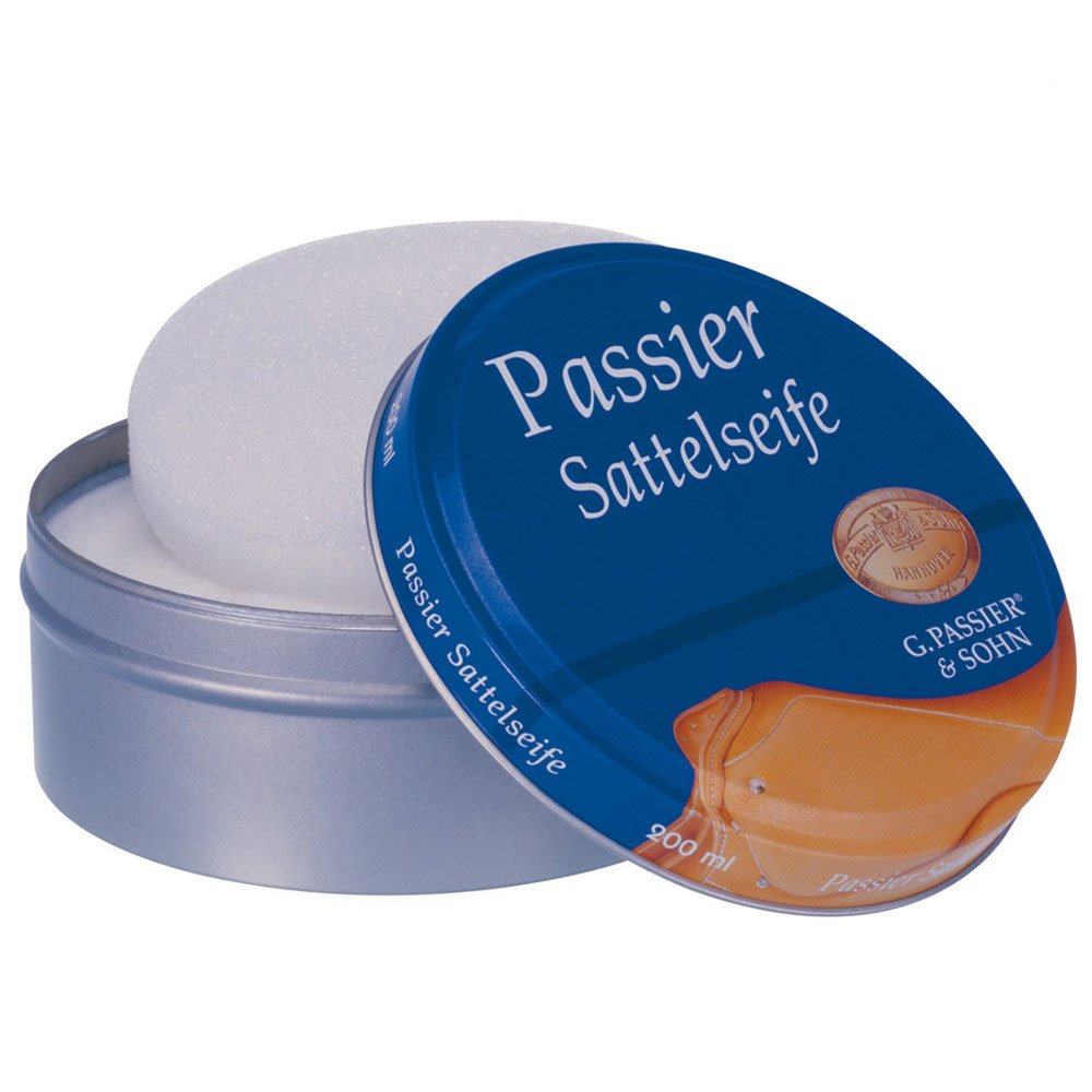 Passier Saddle Soap - Leather Cleaner & Conditioner for Horse Saddles, Boots & Bags - Gentle Cleaning & Protection for Equestrian Gear