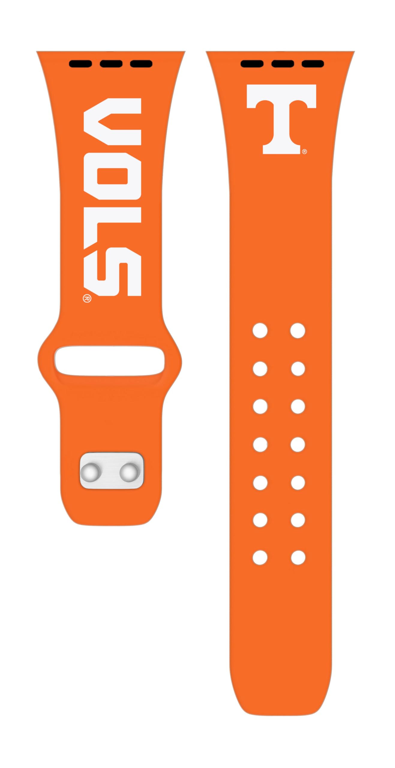 Tennessee Volunteers HD Watch Band Compatible with Apple Watch Series 1-9 - Durable Silicone Strap for Sports, Fitness & Everyday Wear - Show Your Team Spirit Anywhere