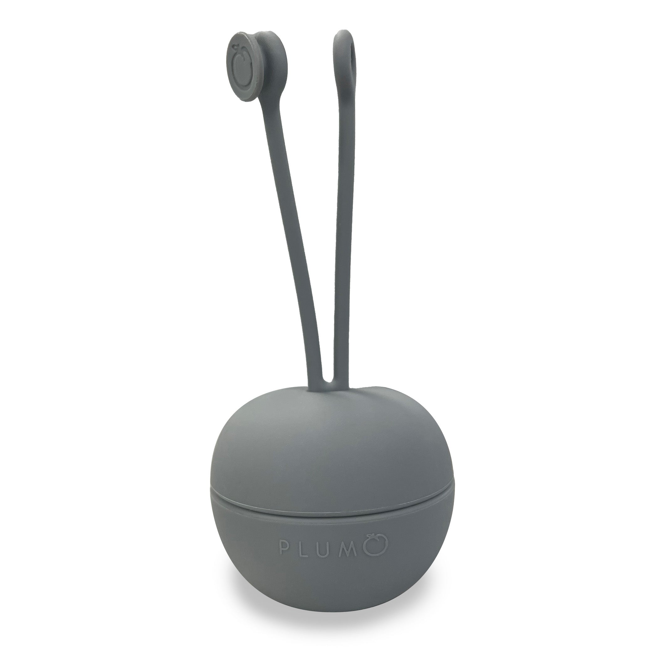 PLUM Soother Pod - Grey Baby Pacifier for Newborns & Infants | Soft, BPA-Free Silicone | Perfect for Soothing, Travel & Sleep