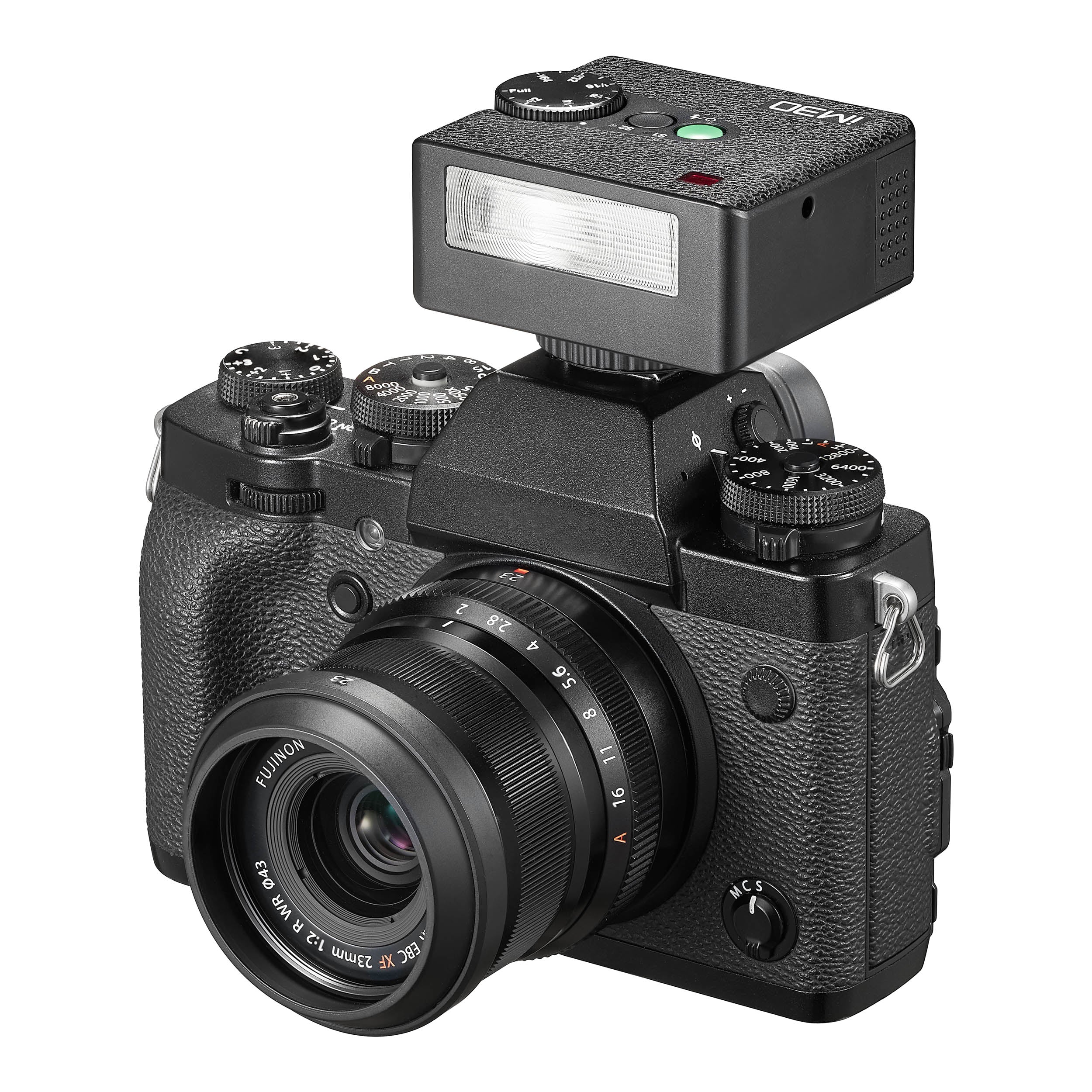 iFlash iM30 Compact Manual Camera Flash for DSLR & Mirrorless Cameras - Perfect for Portrait, Wedding, and Event Photography