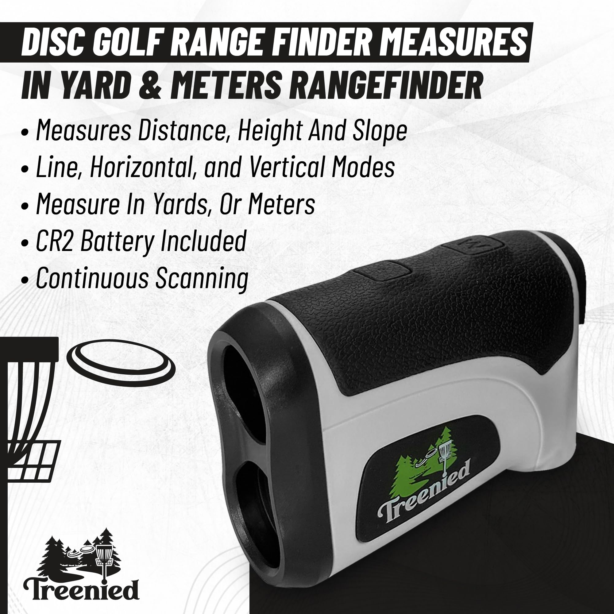 Premium Disc Golf Retriever Pole & Rangefinder Kit with Towel & Mini Marker - Essential Disc Golf Accessories for Tournament Play & Outdoor Practice