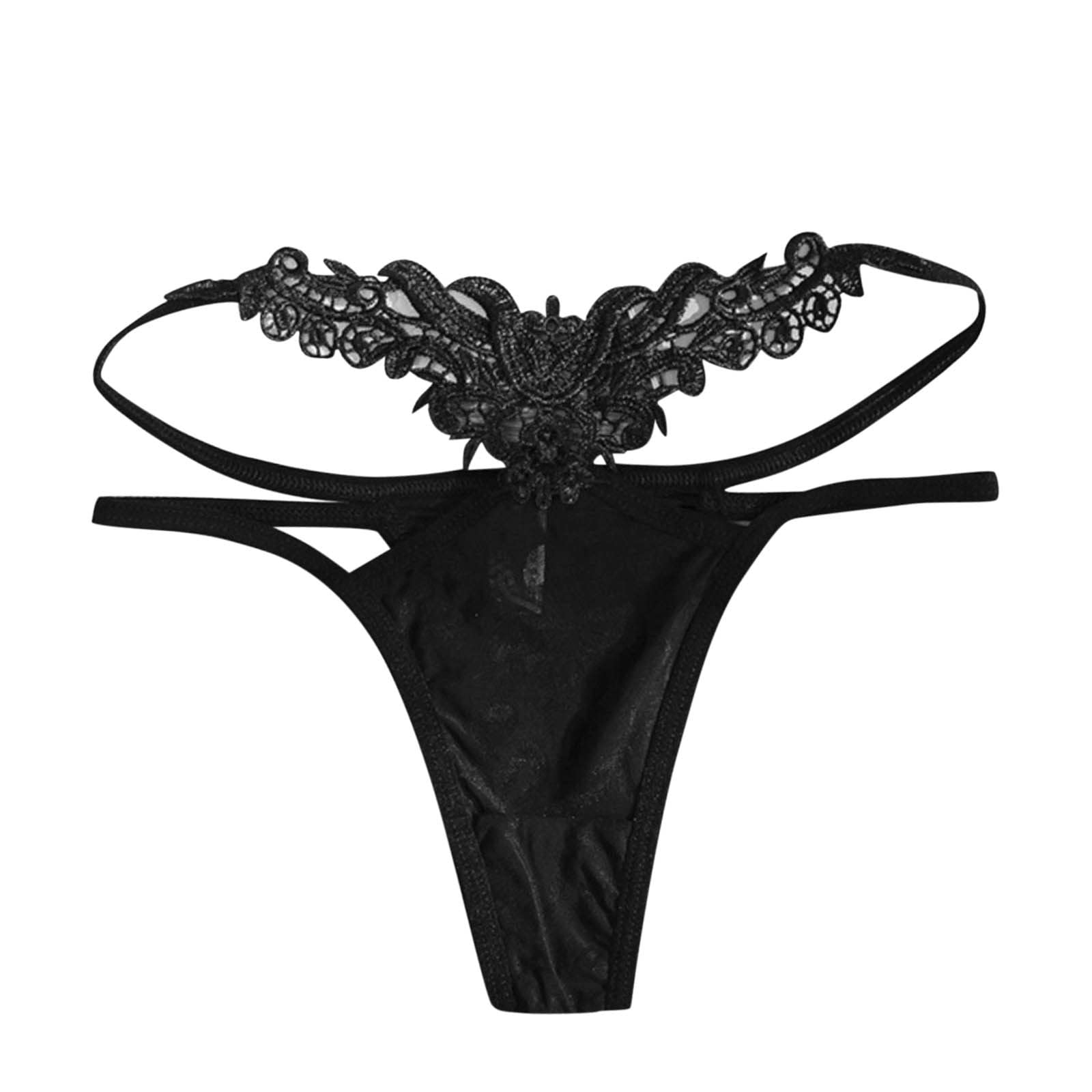 Women's Sexy Black Lace Boyshort Underwear - Comfortable Cotton Panties for Everyday Wear | Perfect for Sleep, Lounge & Intimate Moments