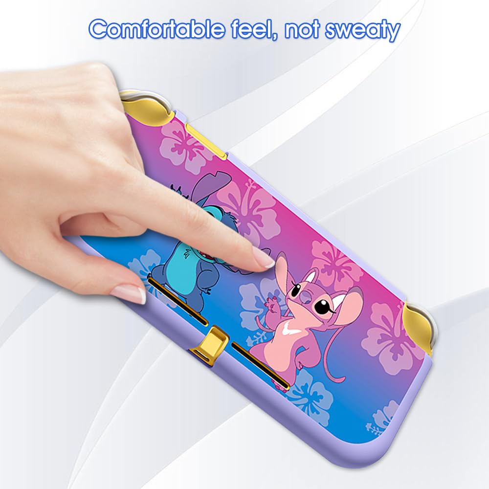 PERFECTSIGHT Nintendo Switch Lite Protective Case - Soft TPU Slim Cover for Kids & Girls, Cute Cartoon Shell for NS Switch Lite - Perfect for Travel, Gaming & Daily Protection