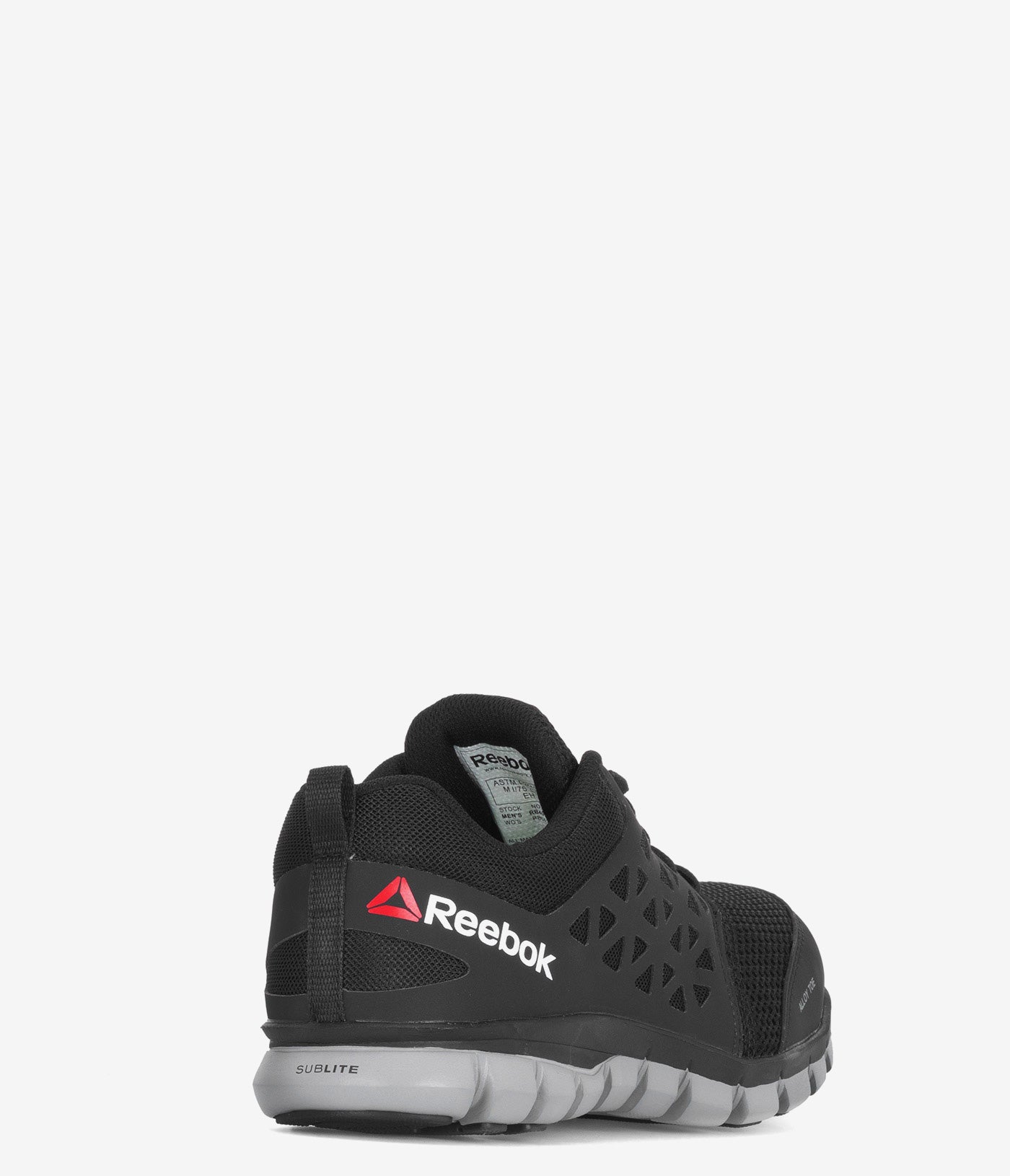 Reebok Sublite Cushion Alloy Toe Athletic Work Shoes for Men - Lightweight Safety Shoes for Construction, Warehouse & Industrial Work