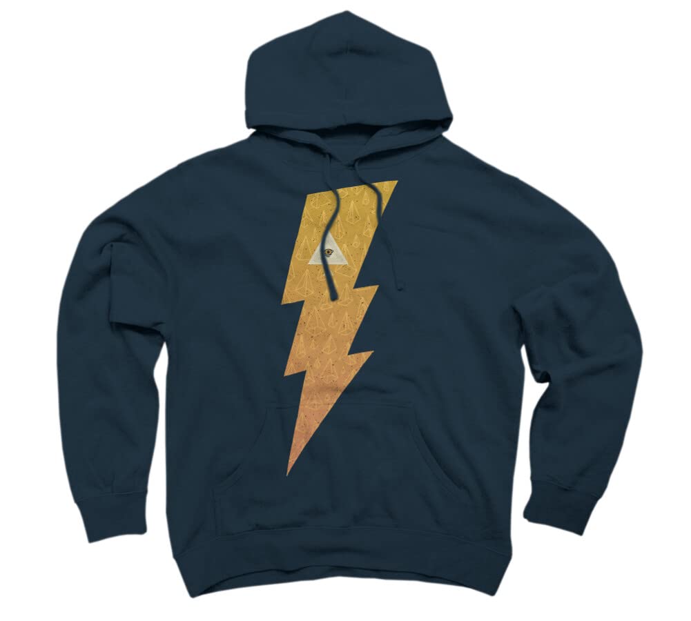 Unisex Lightning Pullover Hoodie by Design By Humans - Streetwear & Casual