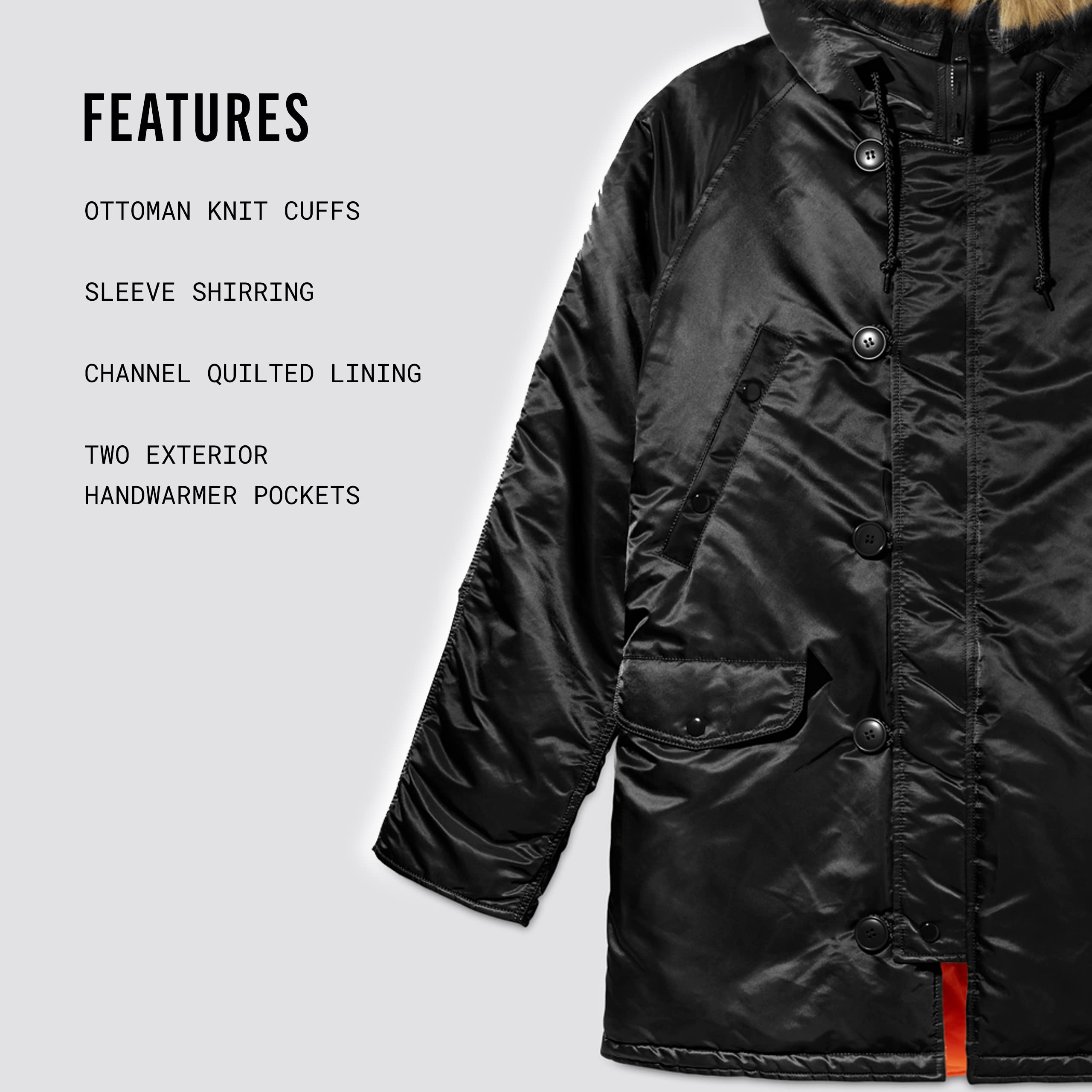 Alpha Industries Men's MA-1 Bomber Jacket - Classic Military Flight Jacket for Men | Water-Resistant Nylon, Warm Lining | Perfect for Outdoor Adventures, Casual Wear & Street Style Fashion