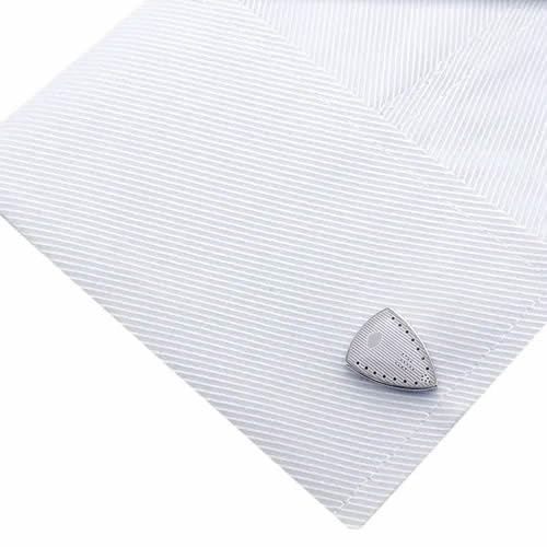 Premium Stainless Steel Cufflinks for Men - Elegant Dress Shirt Accessories for Weddings, Business & Formal Events