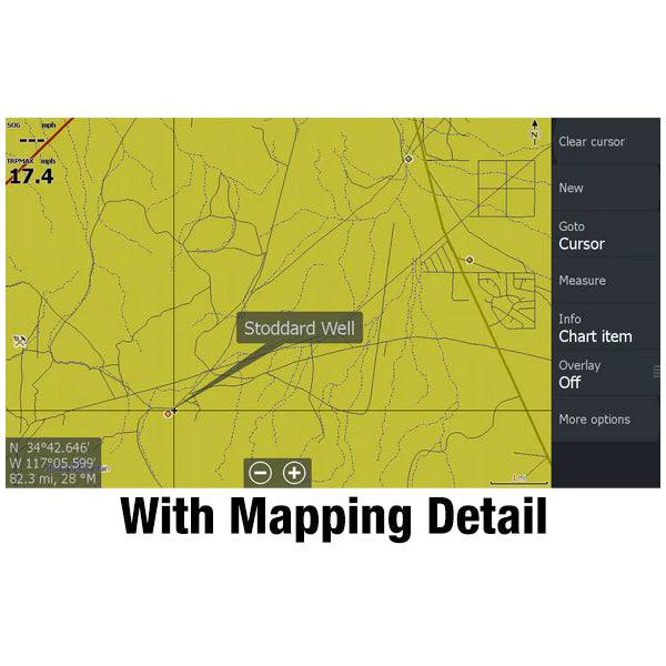 Lowrance GPS Maps for Western US - High-Detail PCI Navigation Charts for Boating & Fishing | Perfect for Marine Navigation, Offshore Fishing & Waterway Exploration