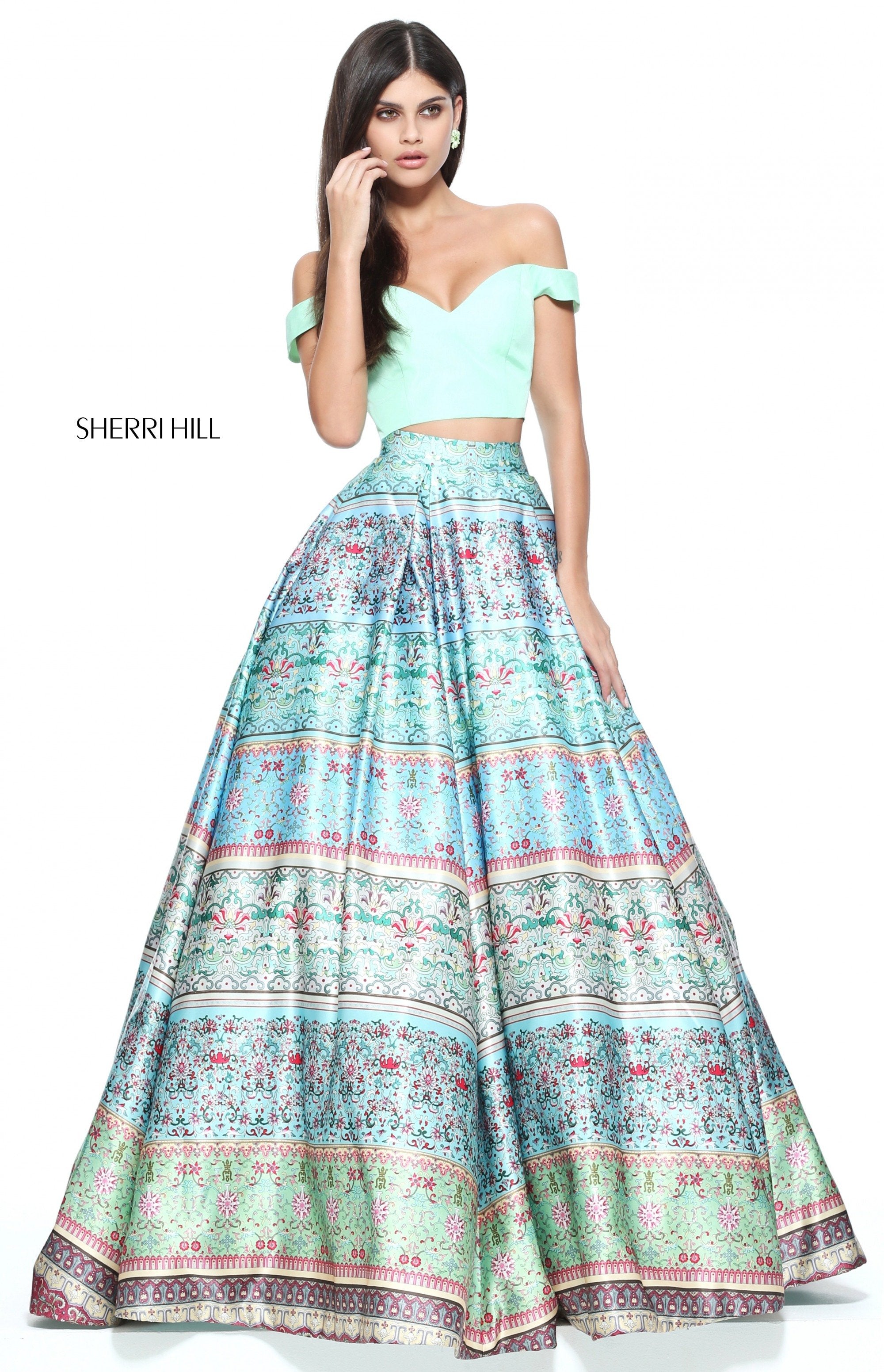 blue/green print