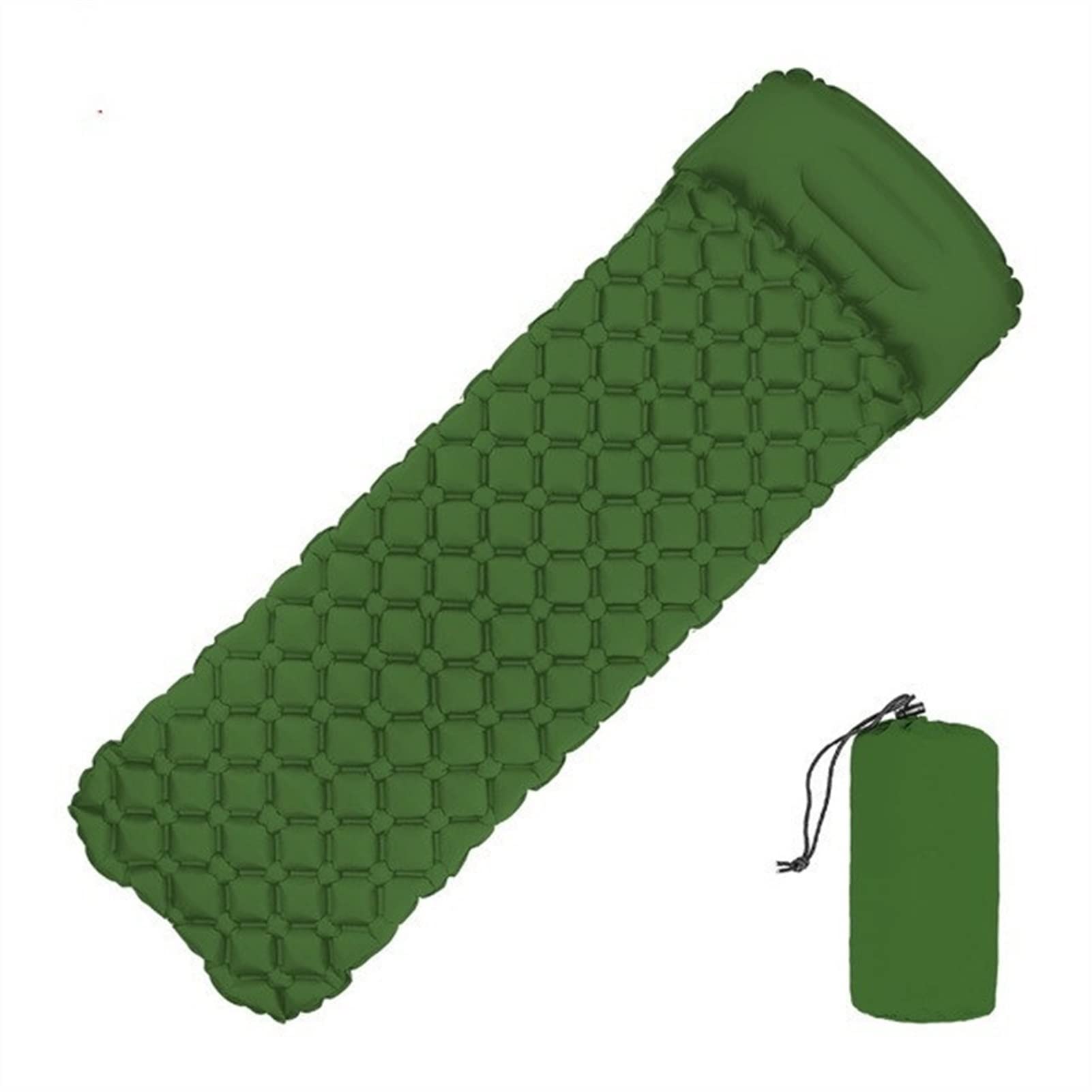 **YEVYG Inflatable Camping Mat - Ultralight Sleeping Pad with Pillow for Hiking, Backpacking & Travel | Portable Air Mattress for Outdoor Adventures, Beach Trips & Car Camping**