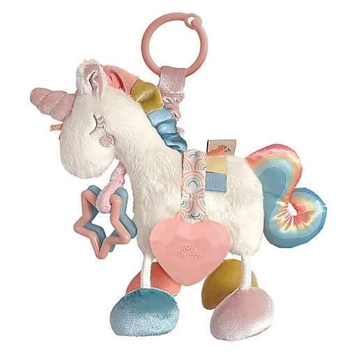 Link & Love Teething Activity Toy - BPA-Free Baby Teether for Soothing Sore Gums | Perfect for Infants & Toddlers During Playtime, Travel & Sensory Development
