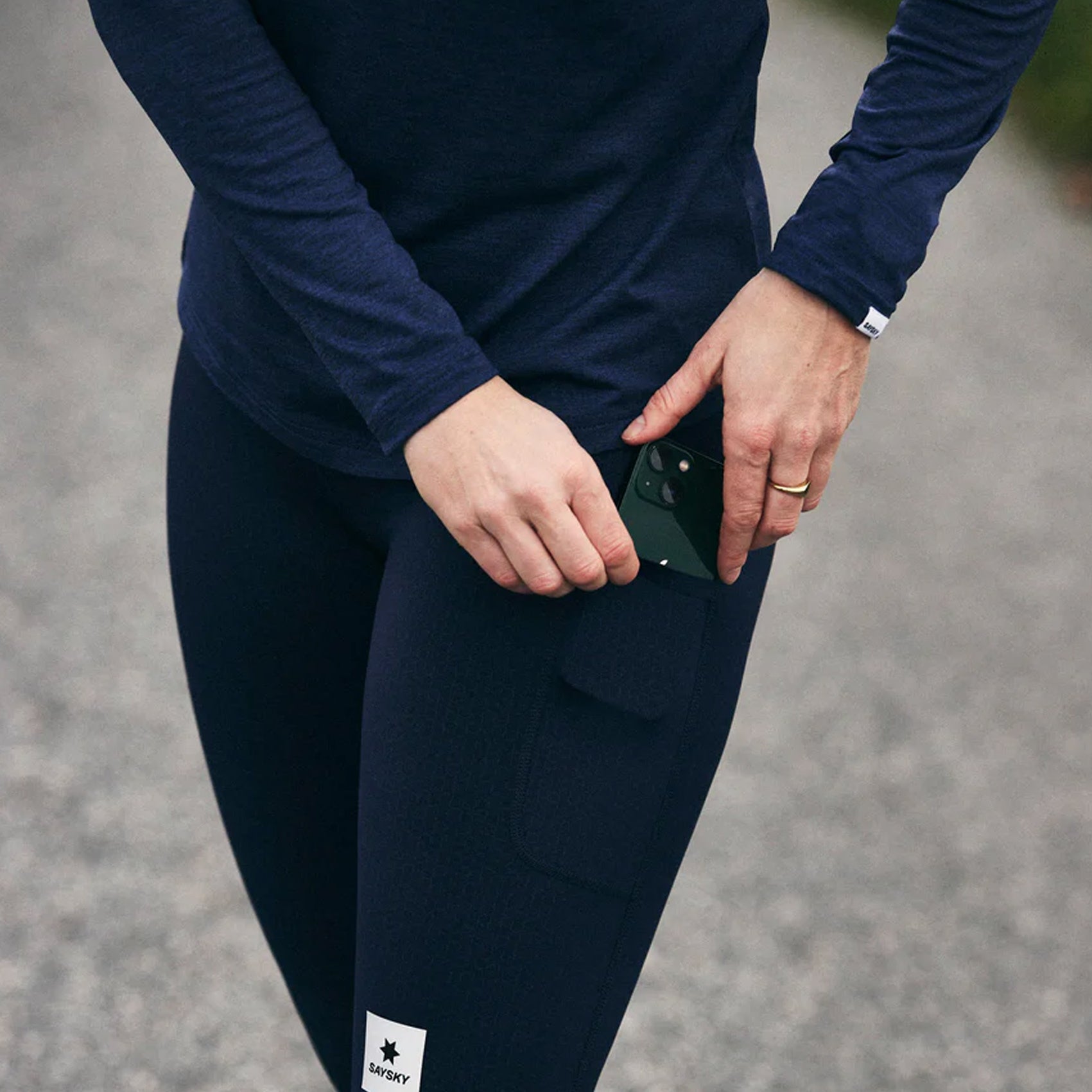 Women's Saysky Combat+ High-Performance Long Tights - Running, Yoga & Gym Workout Leggings for Active Lifestyles