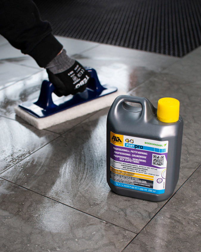 Fila PS87 Pro 1L High Concentration Cleaning Solution - Powerful Degreaser for Kitchen, Bathroom & Industrial Use