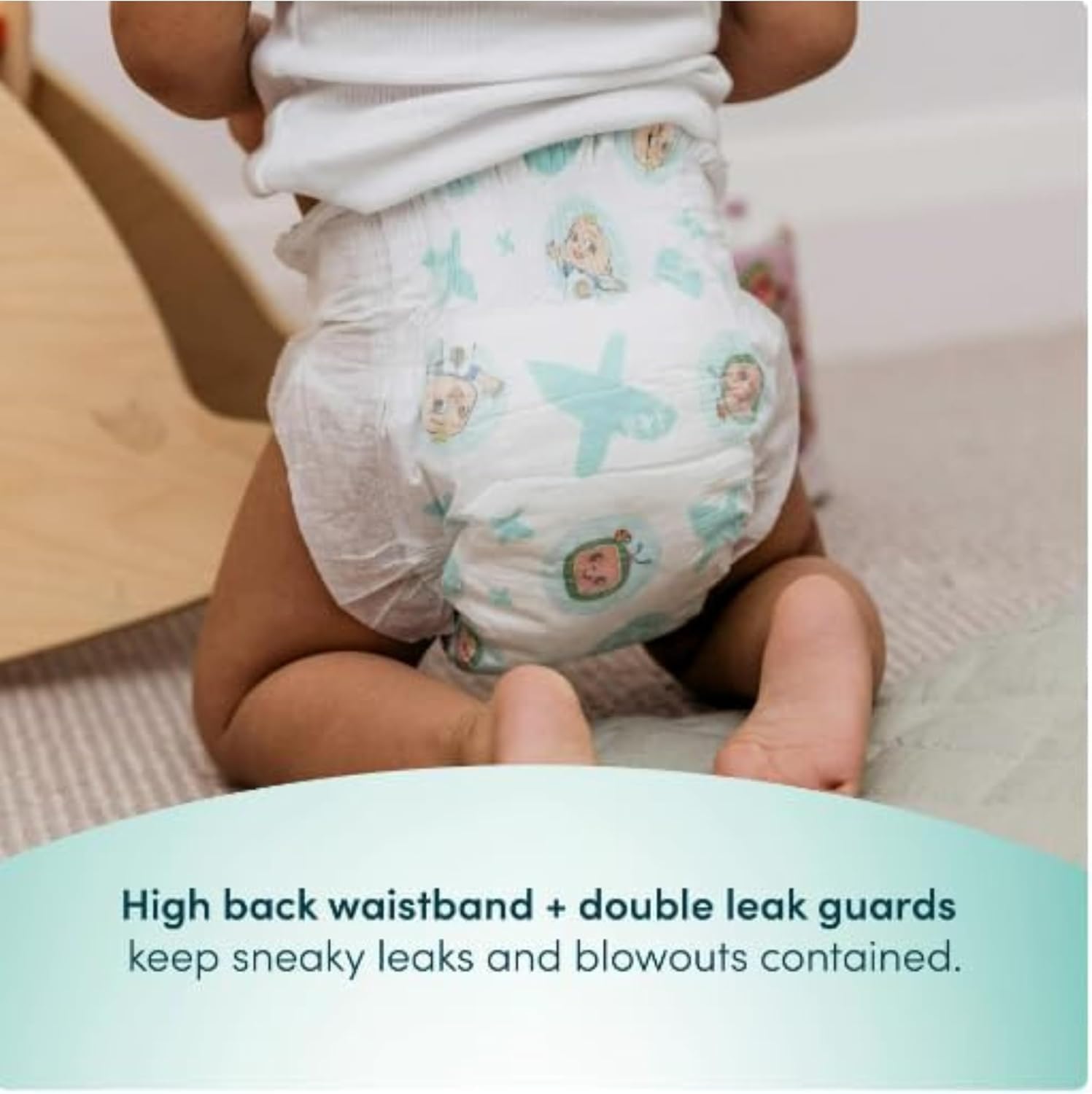 Rascal + Friends Diapers Premium Edition Size 4 (22-37 lbs), 72 Count - Ultra Absorbent, Hypoallergenic Baby Diapers for Day & Night Use - Perfect for Active Toddlers at Home or On-the-Go