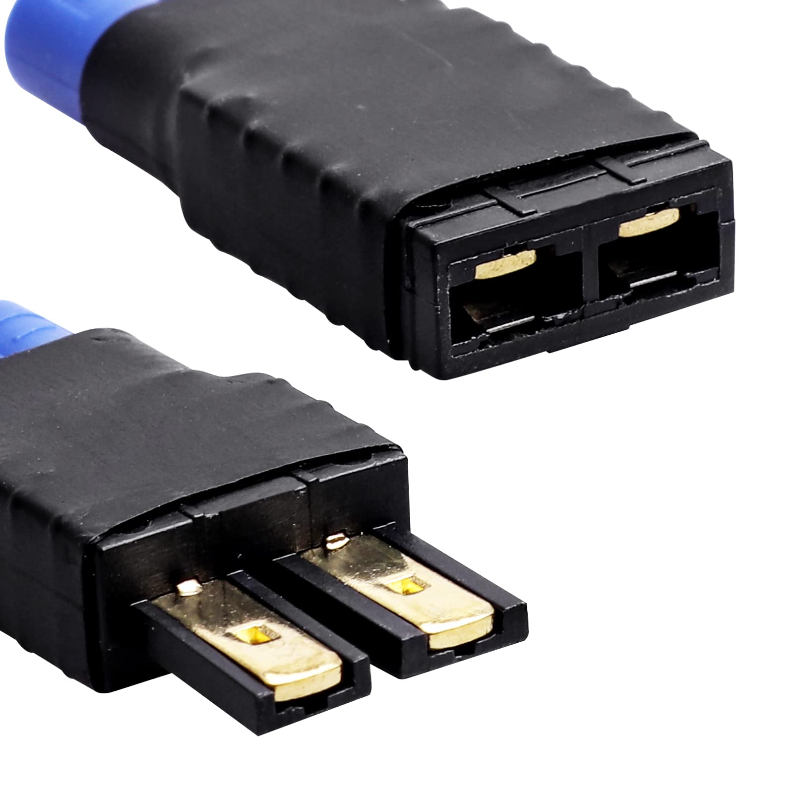 Hobbypark RC Battery Adapter Connector - TRX to EC3 Plug for Traxxas Slash, Rustler, Stampede, Bandit & E-Revo - Compatible with RC Cars, Trucks & Off-Road Vehicles - Perfect for Racing, Bashing & Upgrading Your RC Models