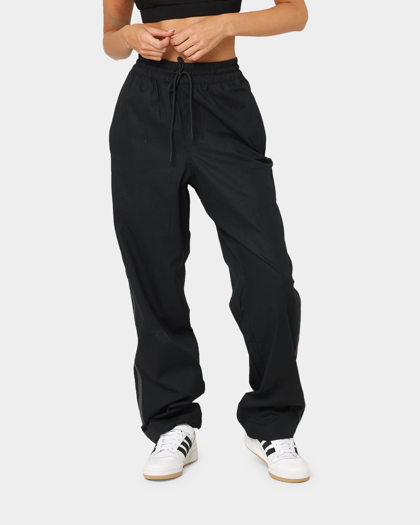 Adidas Originals Relaxed Fit Work Pants for Men - Black Casual Comfortable Office Pants | Perfect for Business Casual, Workwear & Everyday Wear