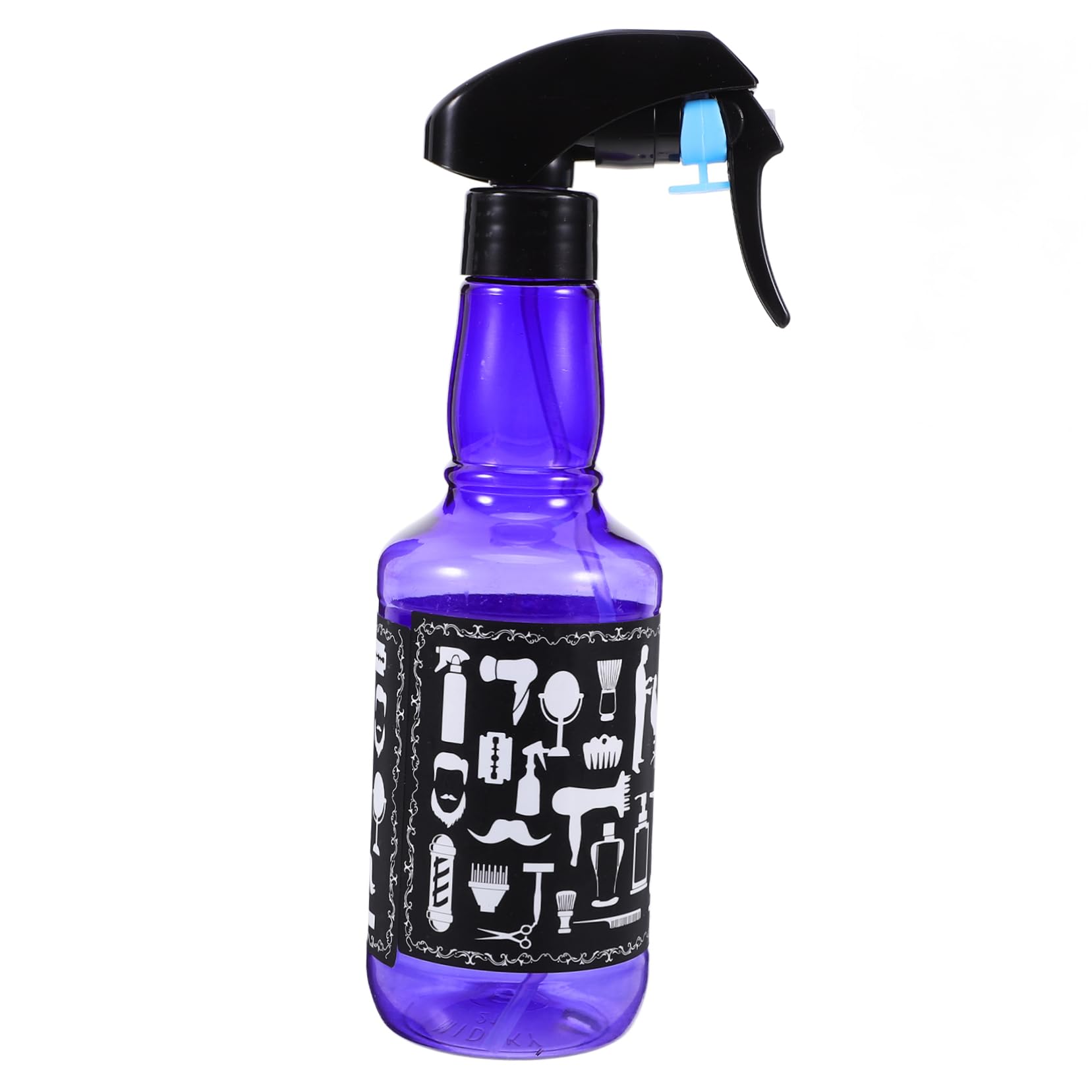 Professional Hair Styling Water Spray Bottle for Barbers - Fine Mist Water Container for Salon, Home Haircuts & Styling - Perfect for Wetting Hair Before Cutting & Styling