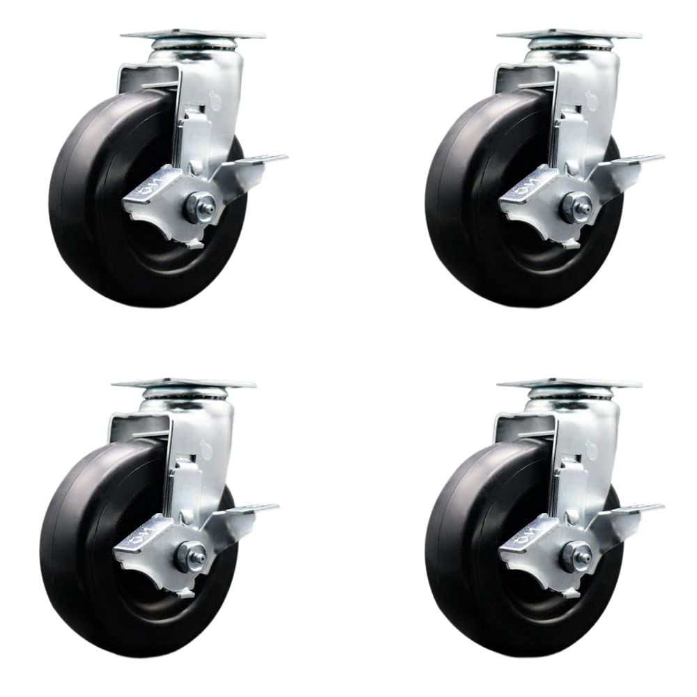 Heavy Duty Swivel Caster Wheels 6