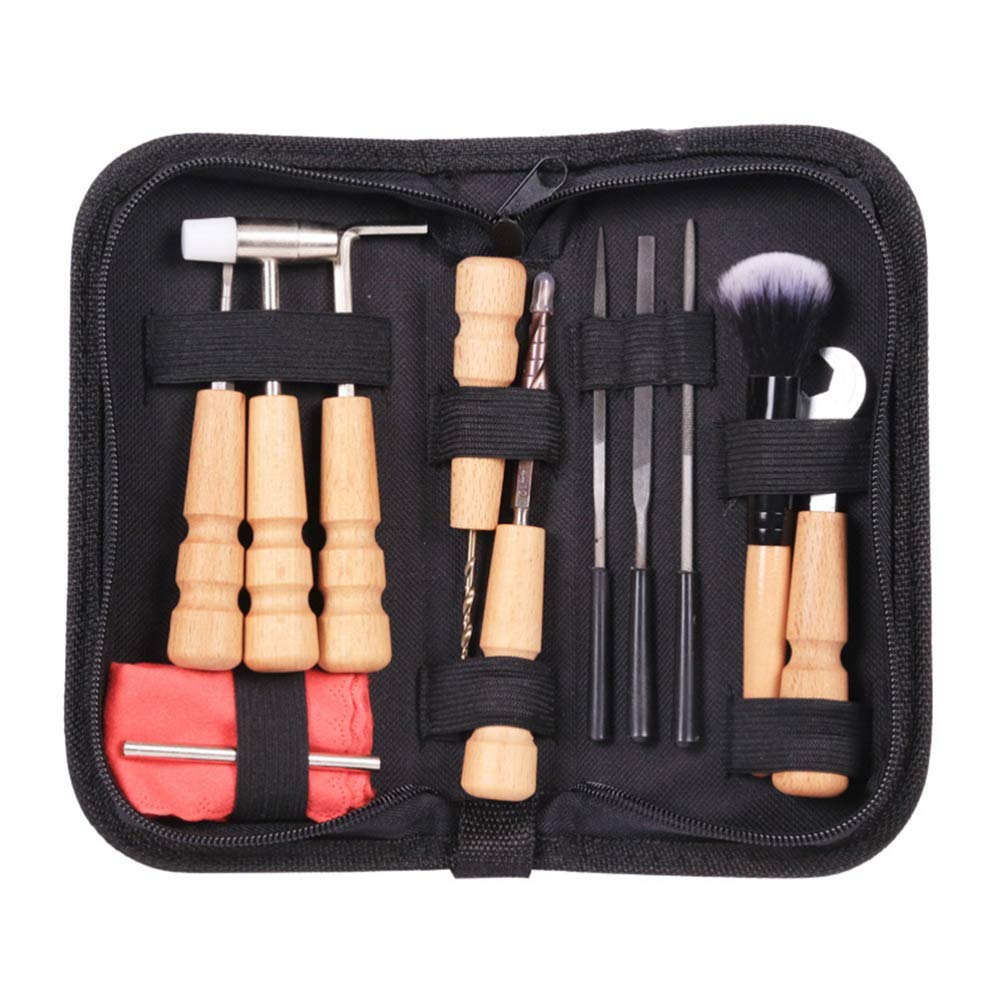 **Healifty 12-Piece Guitar String Winder & Maintenance Kit - Bass Guitar Repair Tools, Cleaning & Organizer for Guitar Accessories - Perfect for DIY Guitar Setup & Maintenance**