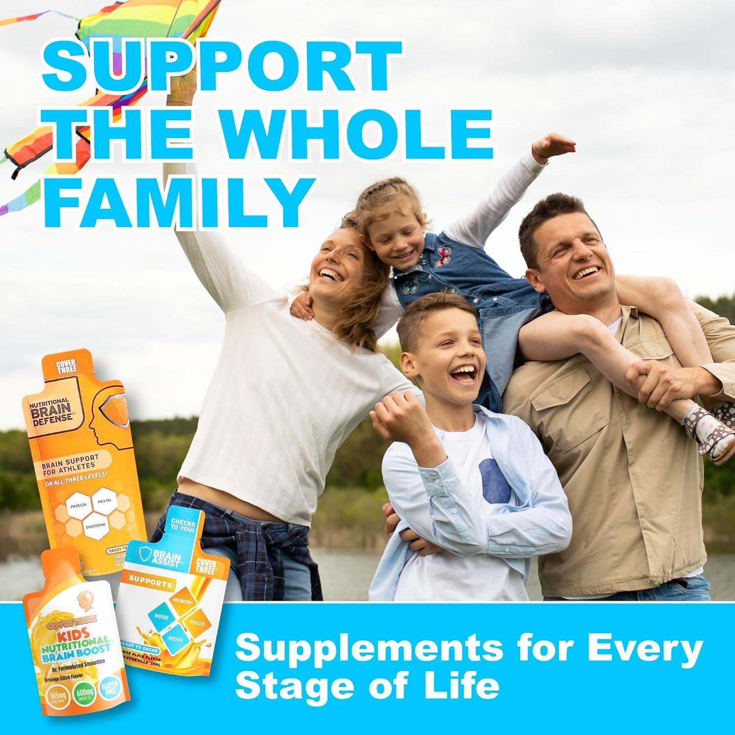 Premium Brain Support Supplement with Curcumin & Uridine - Enhanced Memory & Focus Formula - Orange Slice Liquid for Cognitive Performance (6 Boxes) - Ideal for Students, Professionals & Seniors Seeking Mental Clarity
