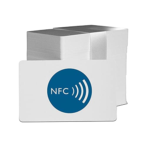 MIFARE Classic 1K RFID Smart Cards - 1000 Pack Blank 13.56MHz ISO14443A NFC Cards for Hotel Key Systems, Access Control & Security - Printable RFID Cards (No Magnetic Stripe) for Hotels, Offices, Gyms & Membership Programs