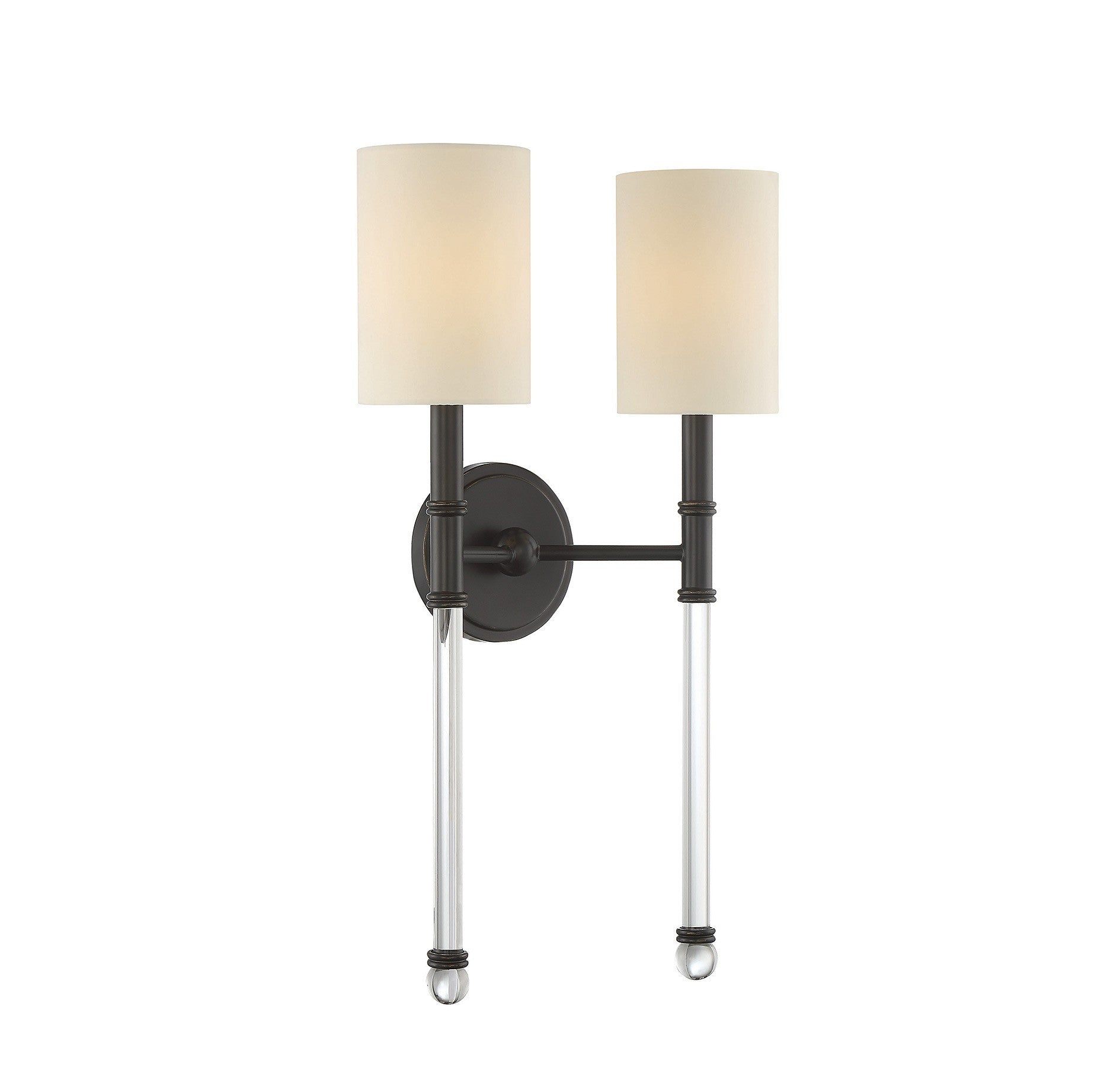 Fremont Wall Sconce - Modern LED Wall Light Fixture for Bedroom, Living Room & Hallway - Dimmable Indoor Lighting with Adjustable Arms
