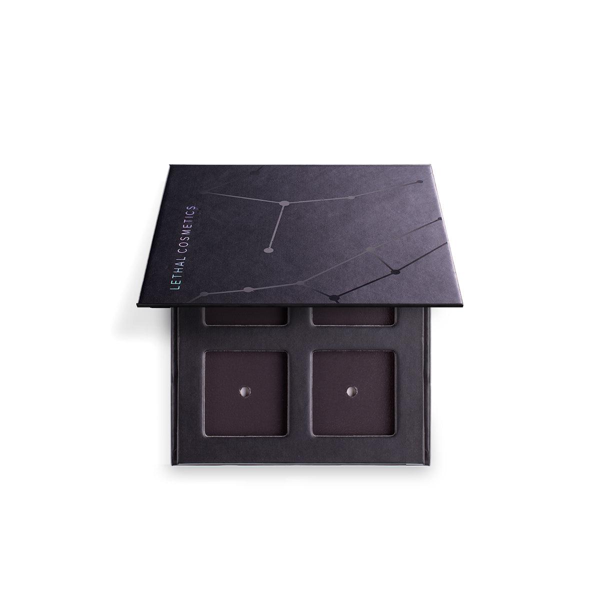 Lethal Cosmetics Constellation 4 MAGNETIC™ Customizable Eyeshadow Palette - Build Your Perfect Makeup Look for Day & Night