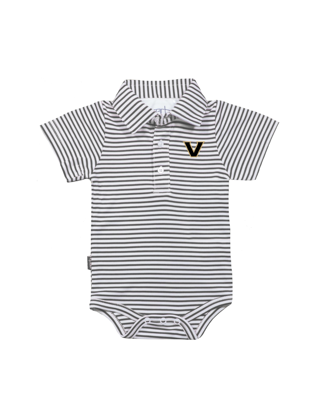 Vanderbilt Commodores Baby Boys' Short Sleeve Bodysuit Onesie - Soft Cotton Infant Outfit for Game Day & Casual Wear