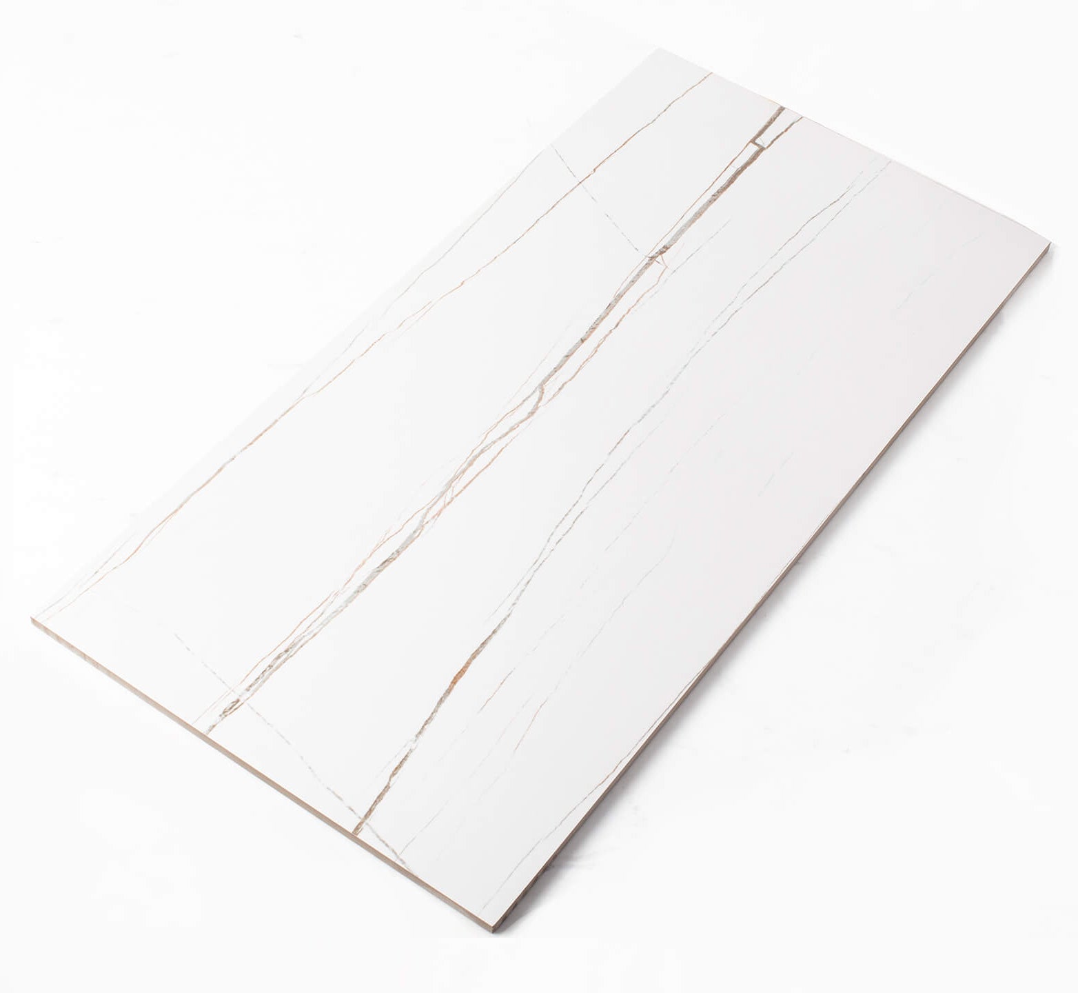 Premium Honed White Marble Tile 800x400mm - Elegant Flooring & Wall Covering for Bathroom, Kitchen, and Living Room Decor