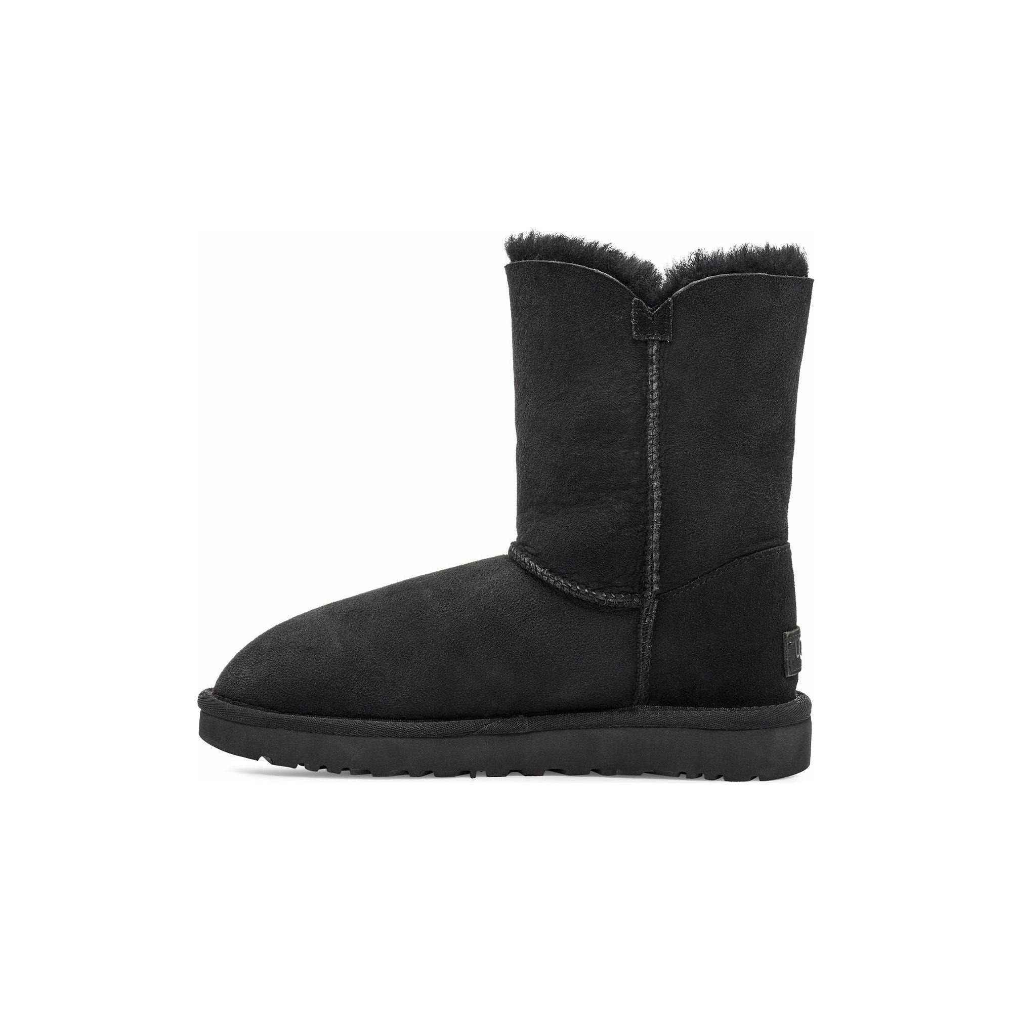UGG Women's Bailey Button II Boot - Black | Genuine Sheepskin Winter Boots for Women | Perfect for Cold Weather, Snow Days & Casual Outfits