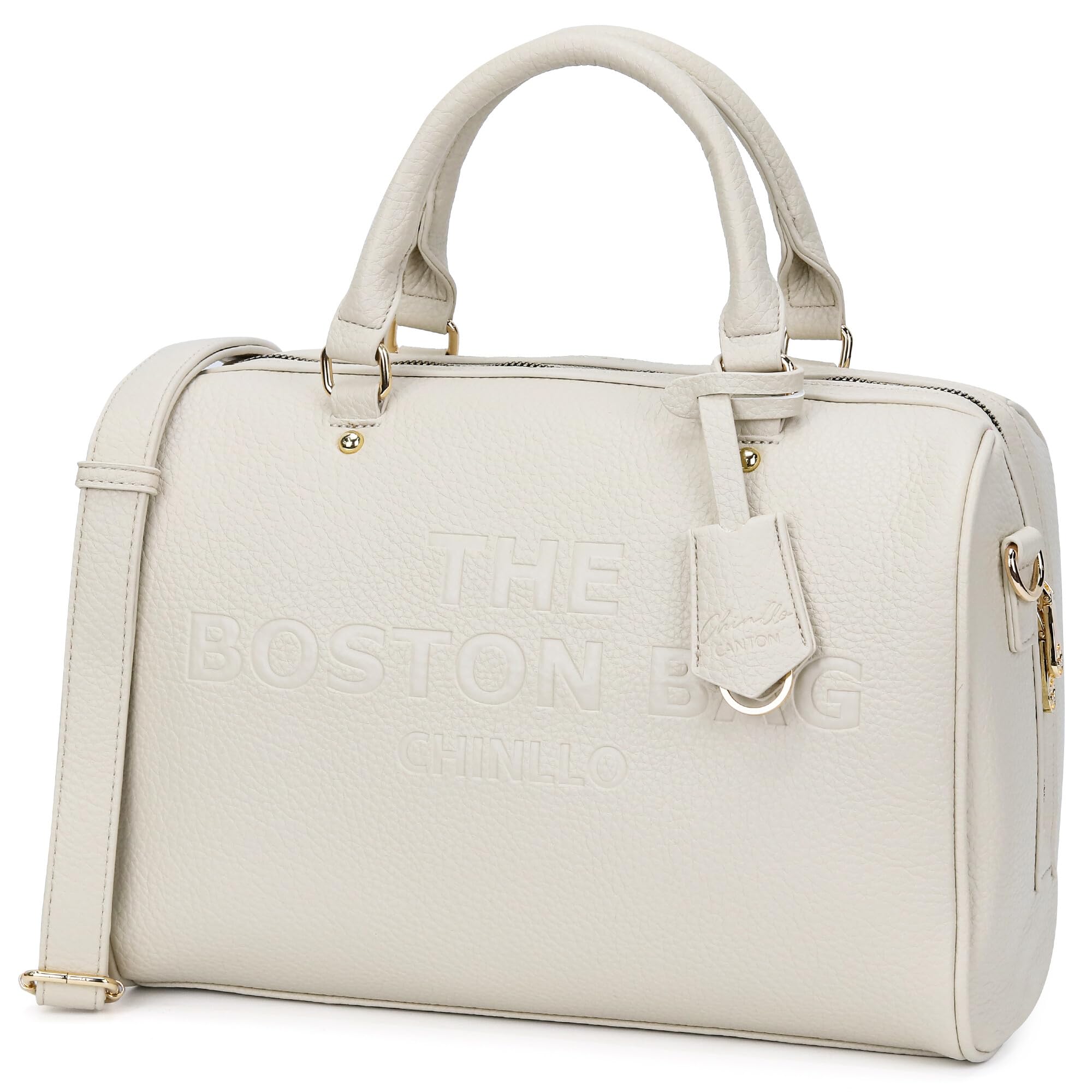 Stylish Boston Bags for Women - Leather Top Handle Satchel Purse with Adjustable Shoulder Strap | Perfect for Work, Travel & Everyday Use