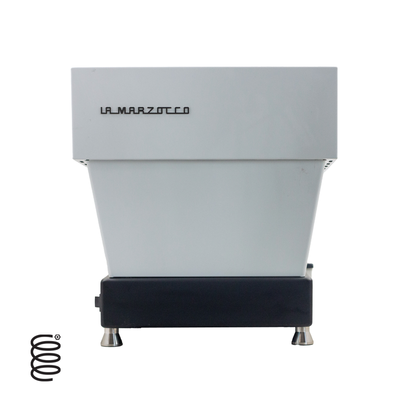 La Marzocco Linea Mini R WiFi App-Connected Espresso Machine - White Walnut/Stainless Steel - Professional Home Barista Coffee Maker for Espresso & Cappuccino Lovers