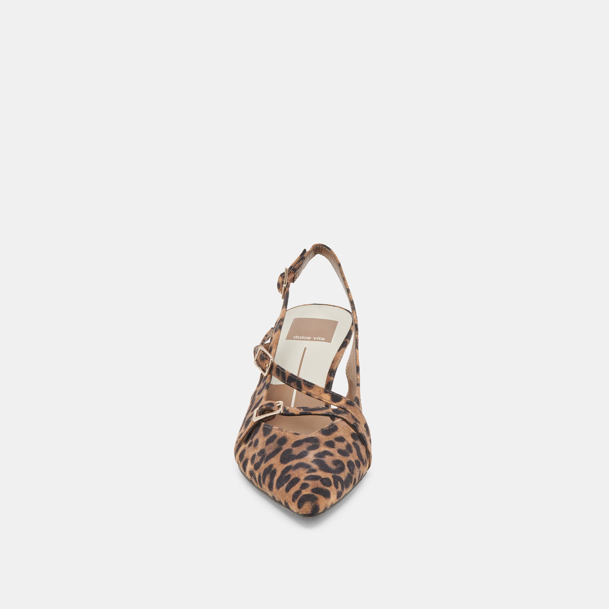 PAMLA Mid Wide Heels - Leopard Print Suede Pumps for Women | Comfortable & Stylish for Office, Parties & Evening Events