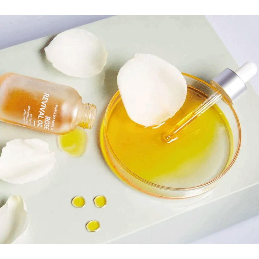BEAUDIANI Rose Revival Oil 30ml - Organic Facial Oil for Hydration & Anti-Aging - Perfect for Night Routine & Dry Skin Care