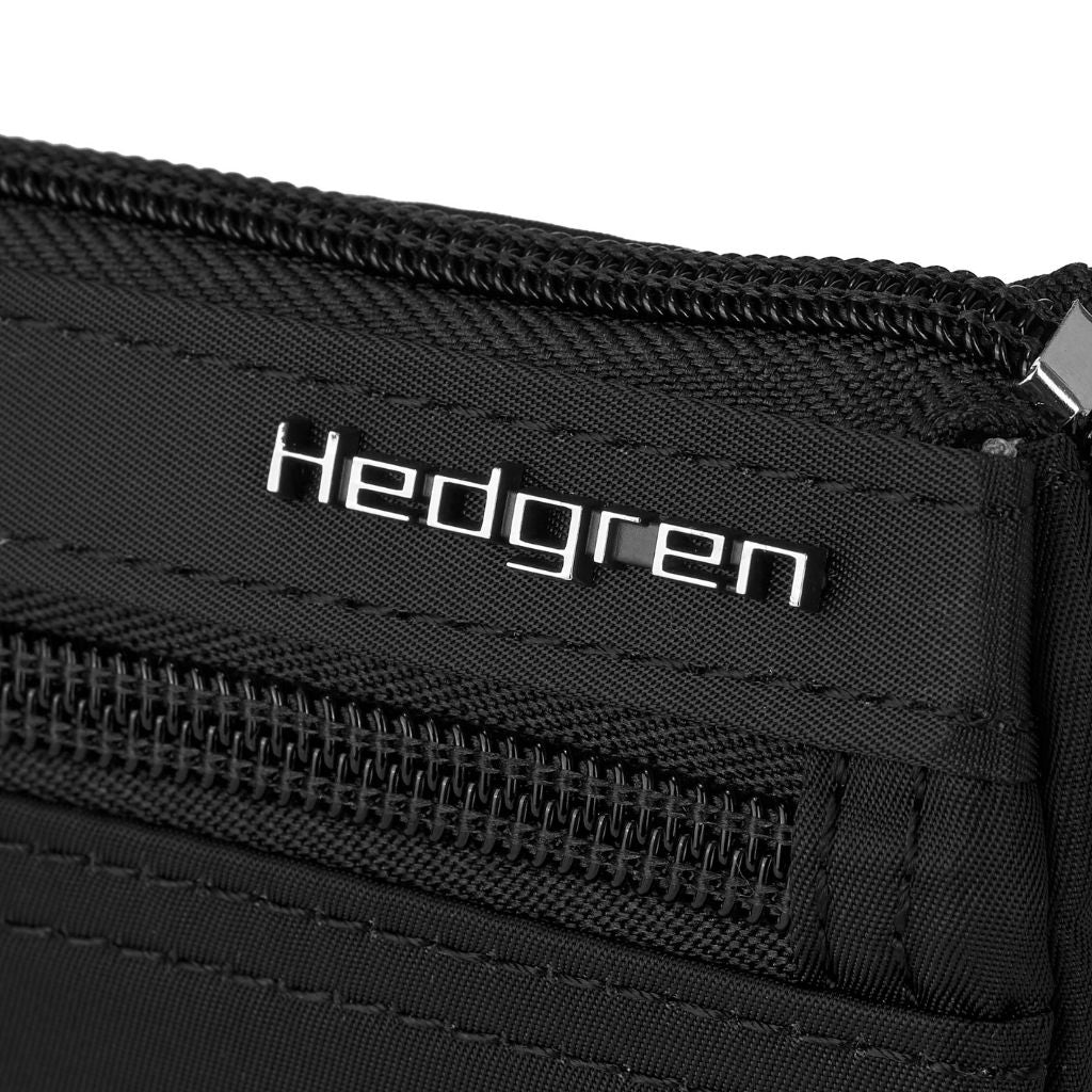 Hedgren Emma RFID Blocking Crossbody Bag for Women - Anti-Theft Secure Purse for Travel, Shopping & Daily Use - Stylish Black Handbag