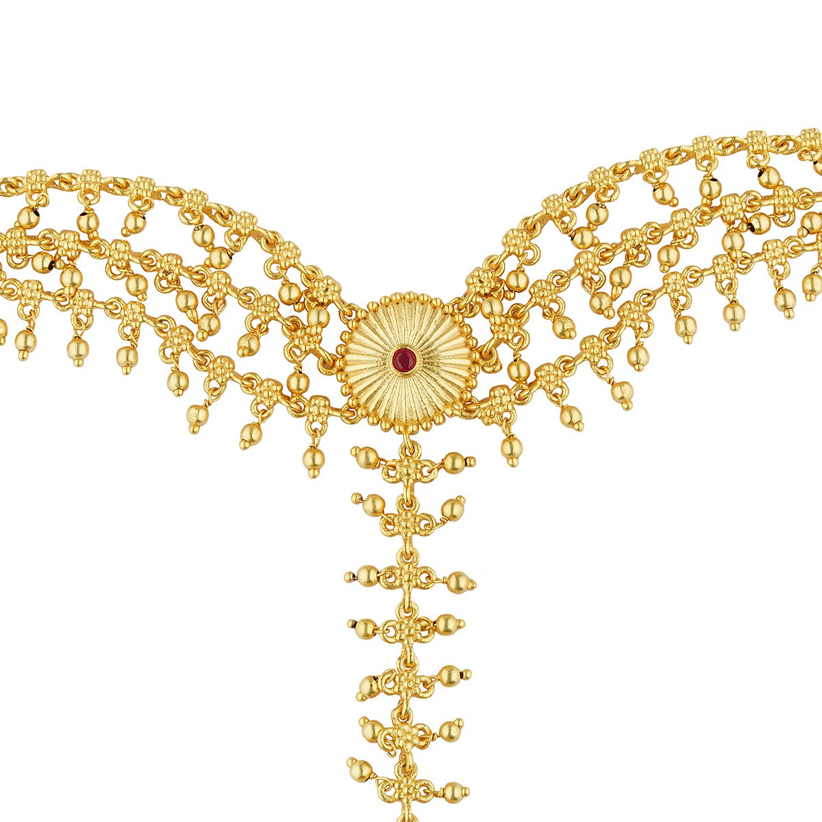 Marigold Glory Haath Phool - Traditional Indian Hand Jewelry for Women | Perfect for Weddings, Festivals & Cultural Events