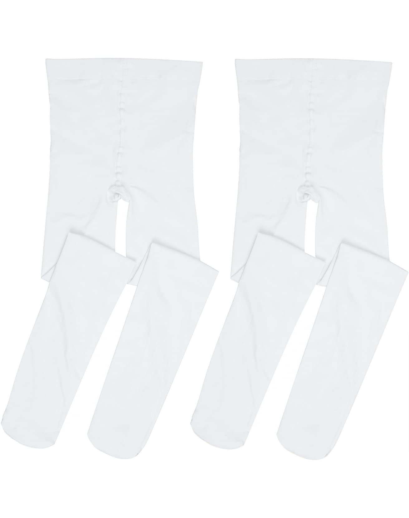 Ultra Soft Girls Ballet Dance Tights with Footed Design | Toddler & Kids Ballet Stockings | Perfect for Dance Classes, Recitals & Ballet Practice