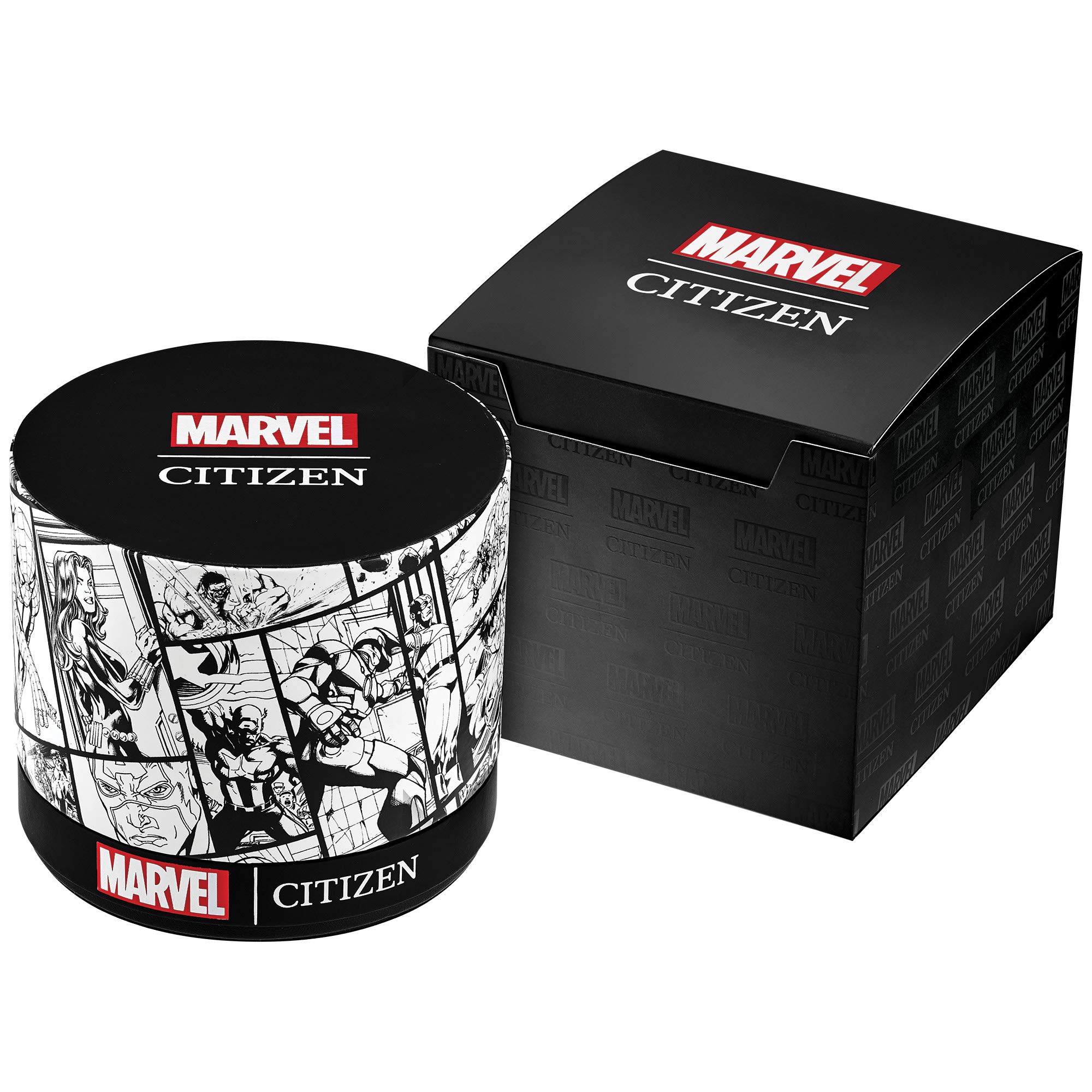Citizen Men's Marvel Heroes Stainless Steel Watch AW2037-04W - Superhero Inspired Timepiece for Business, Casual & Collectors