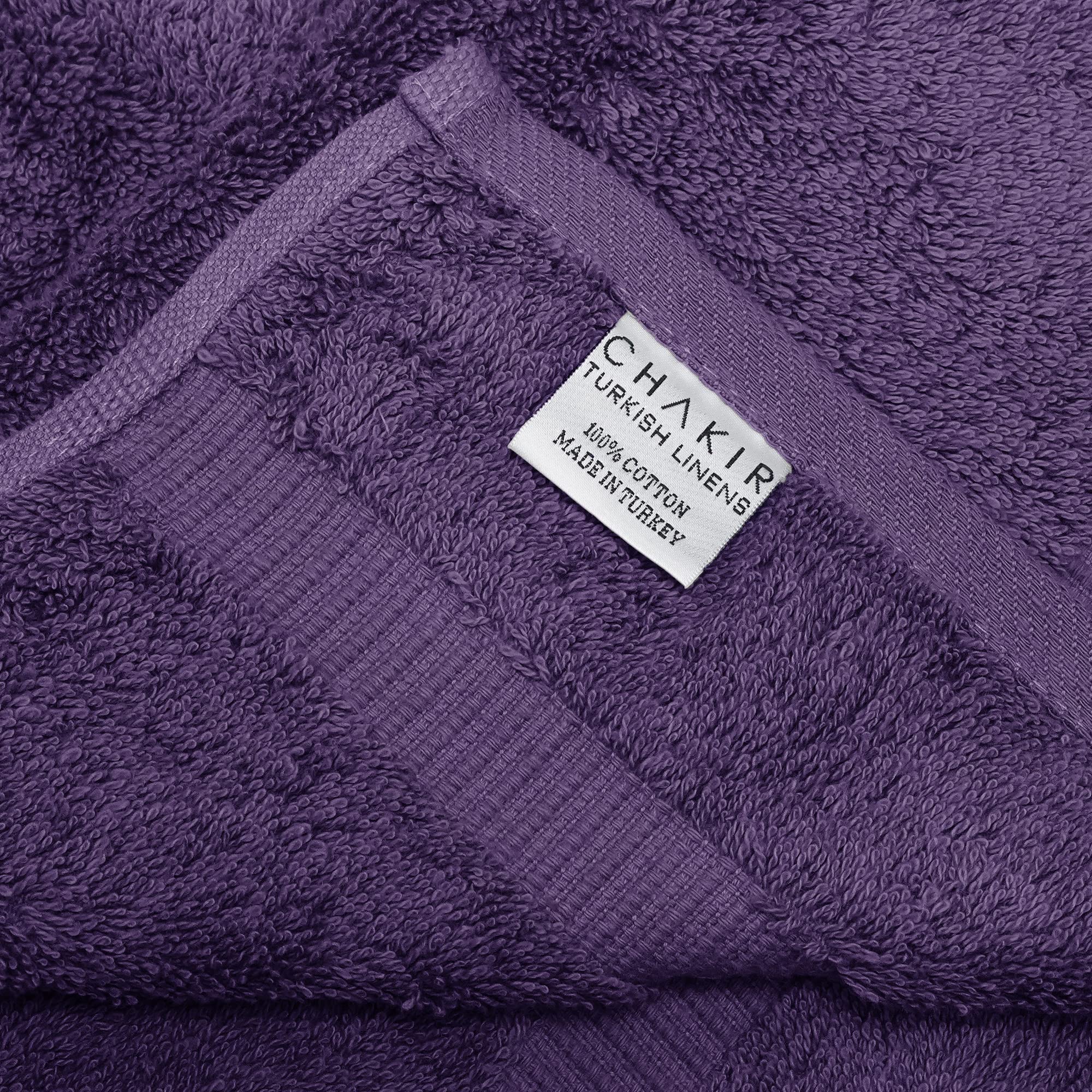 Premium 100% Cotton Turkish Bath Towels Set of 4 - Soft & Absorbent 27