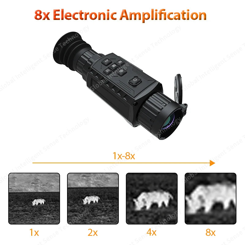 TR43 35 Handheld Thermal Imaging Monocular Scope - High Resolution Thermal Sight for Hunting Wild Boar, Wolf & Rabbit - Perfect for Night Vision, Wildlife Observation & Outdoor Adventures