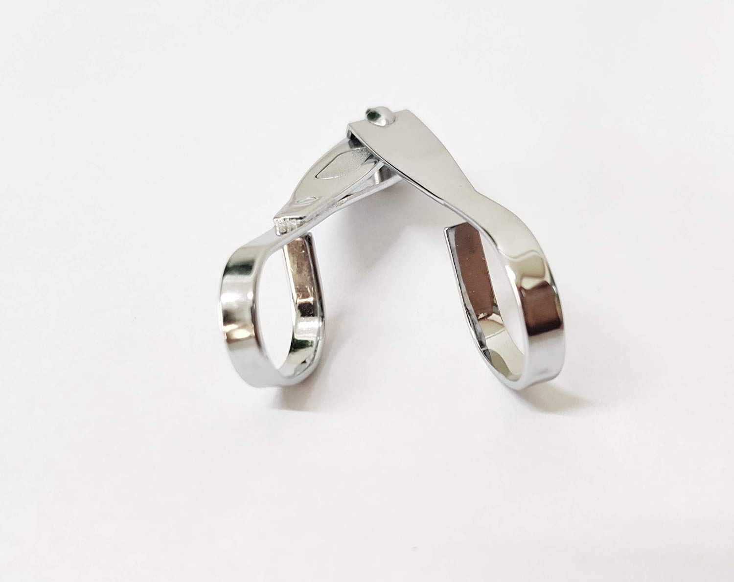 Premium Grip Toenail & Fingernail Clipper with Ergonomic Finger Holder - Sharp Stainless Steel Nail Cutter for Men & Women - Perfect for Travel, Home, and Salon Use
